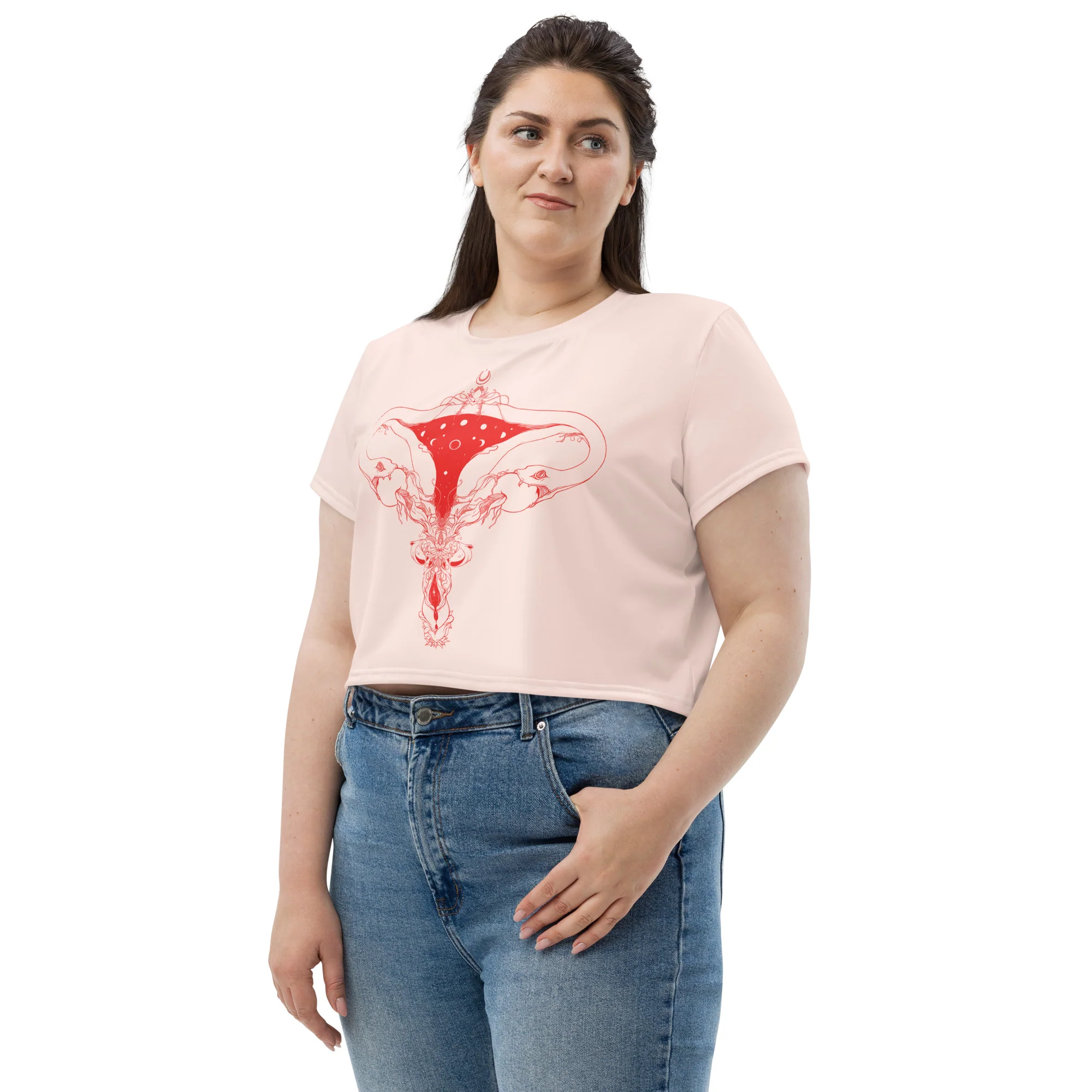 Lilith 2, Sublimation Crop Top - Image 5