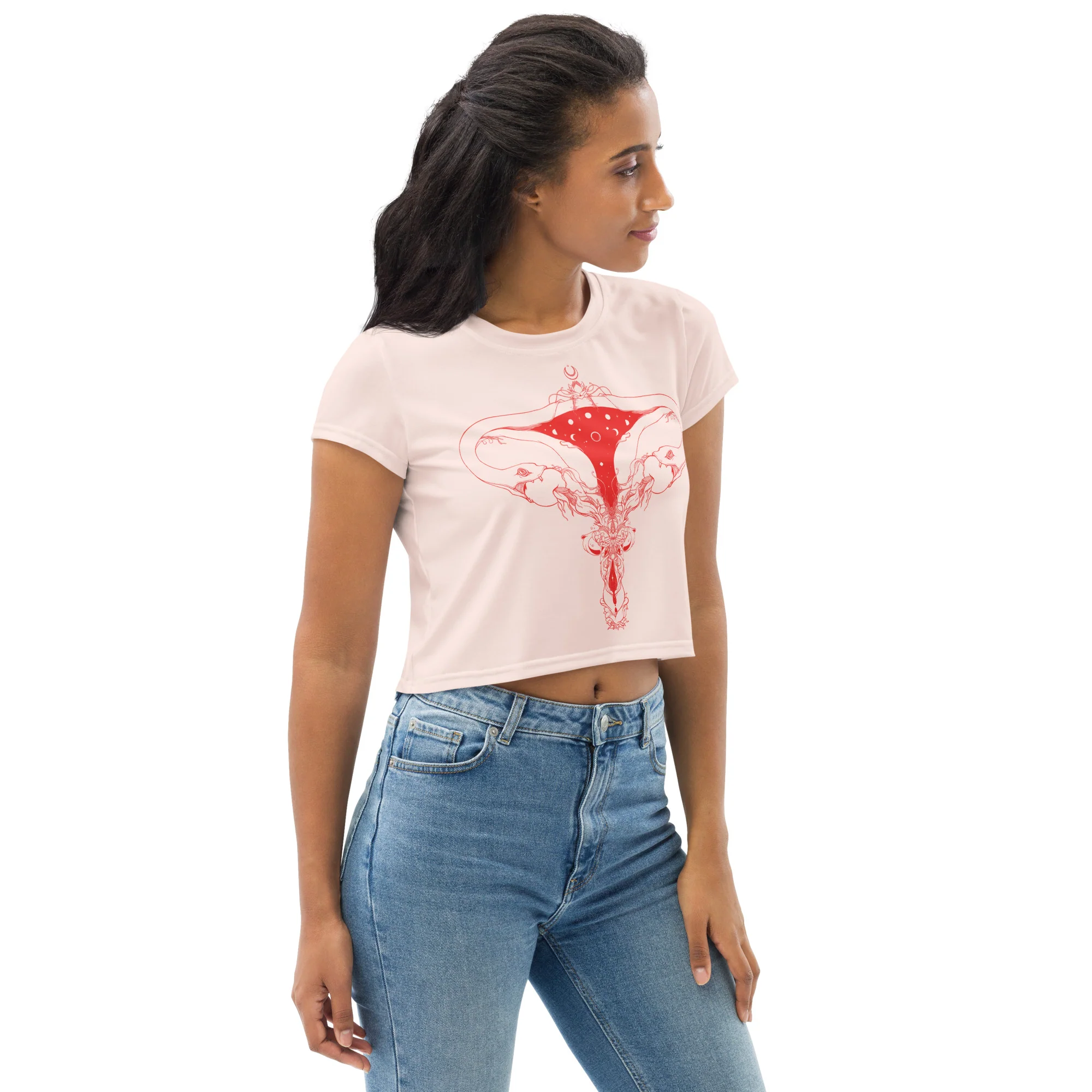 Lilith 2, Sublimation Crop Top - Image 6