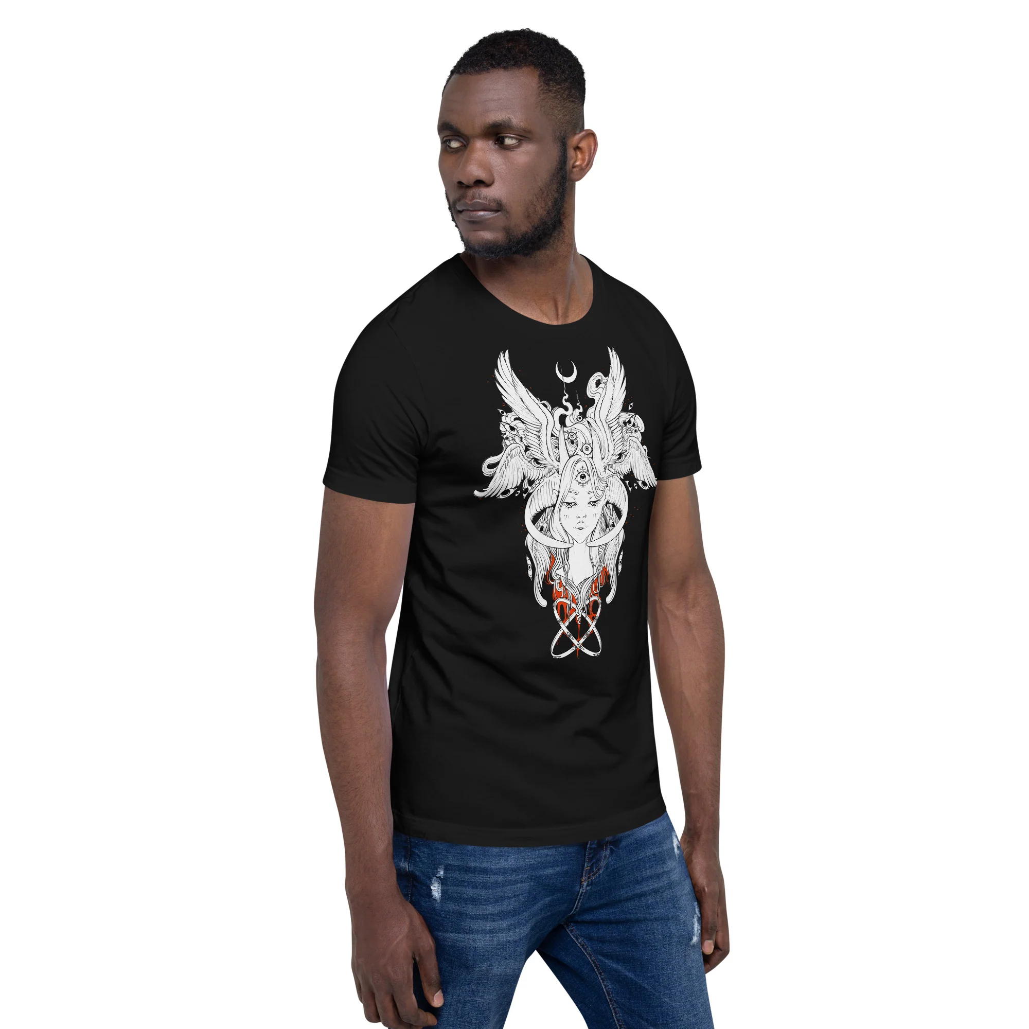 Fallen Angel, Unisex T-Shirt - Image 2