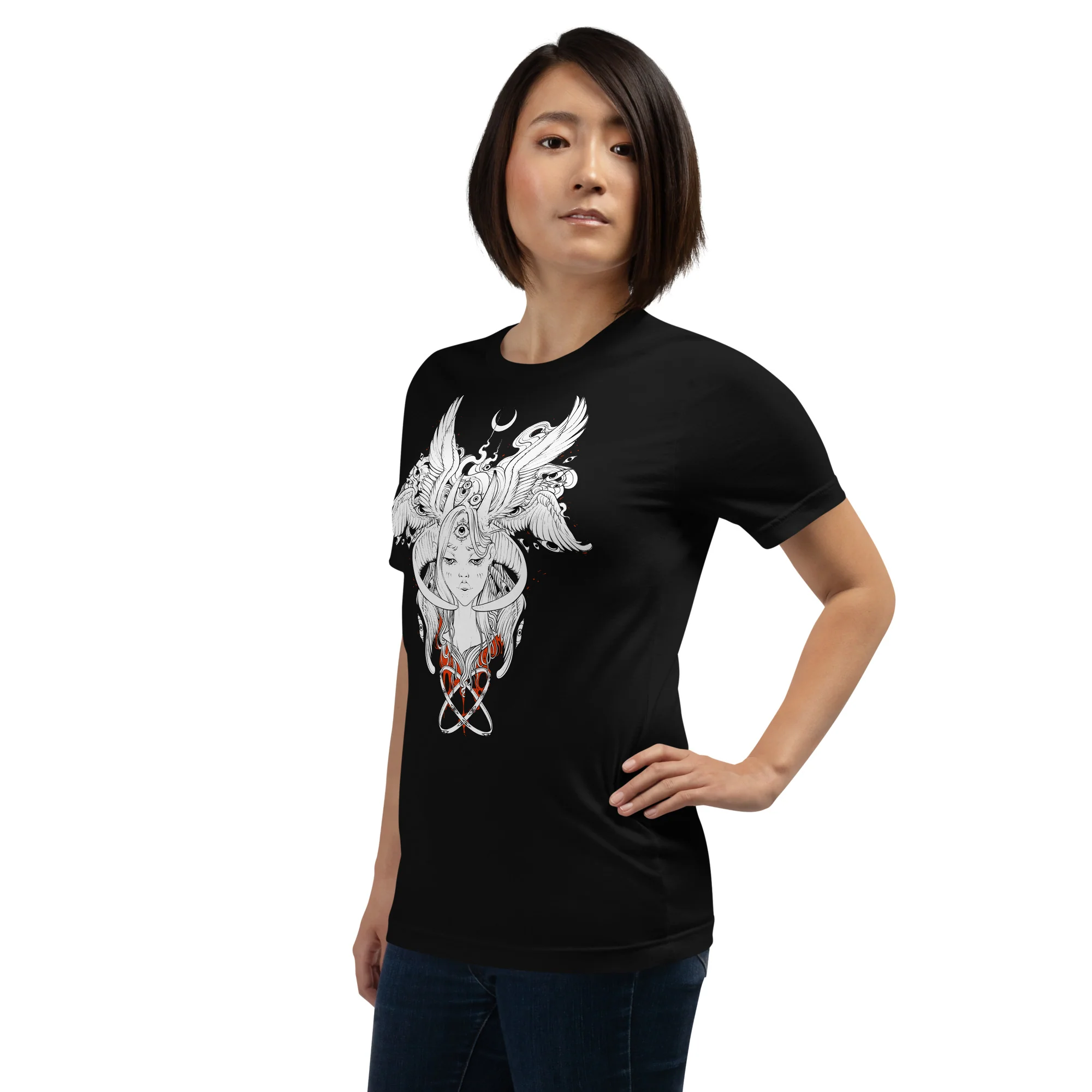 Fallen Angel, Unisex T-Shirt - Image 4