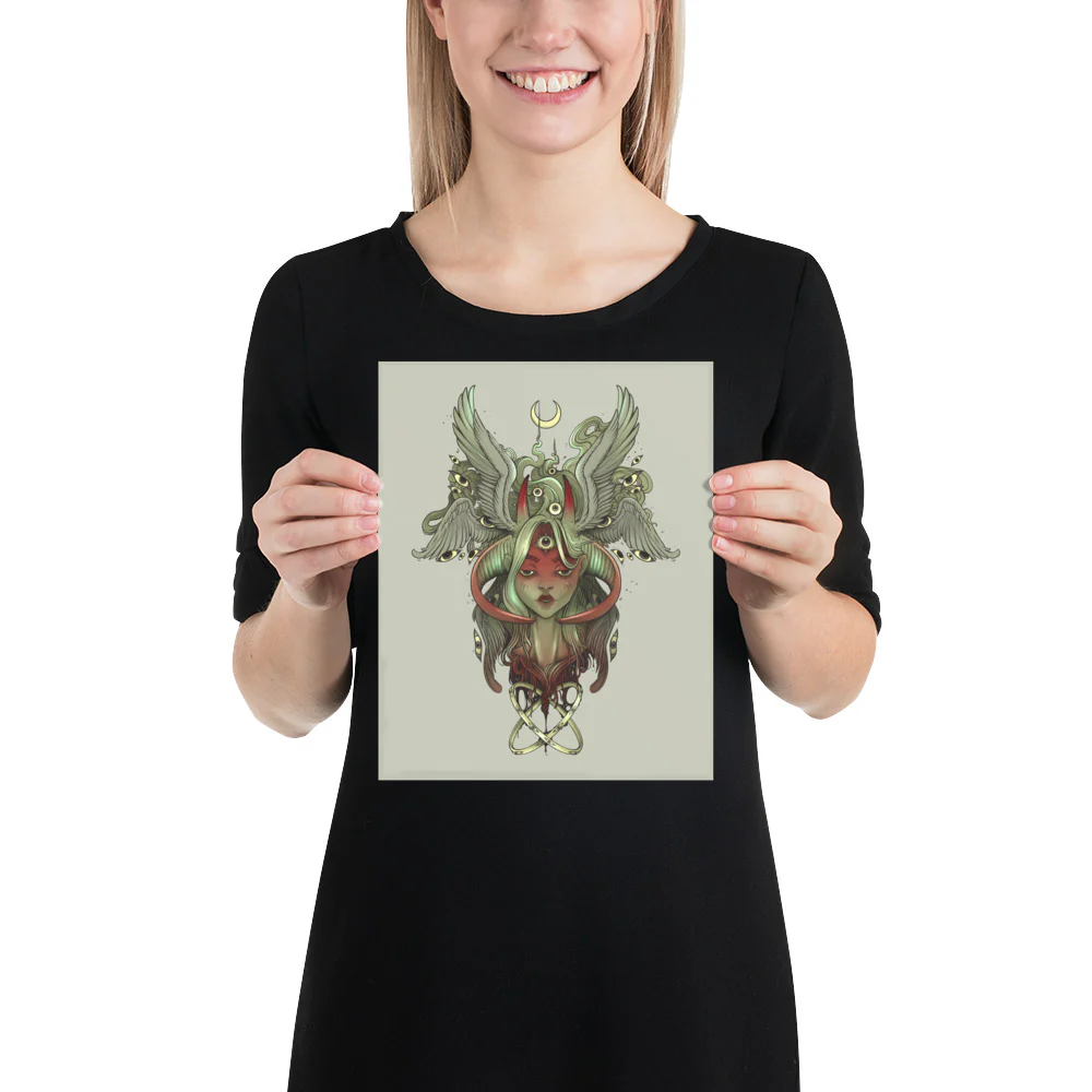 Angel, Matte Art Print Poster - Image 11