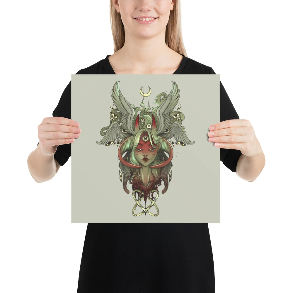 Angel, Matte Art Print Poster - Image 12