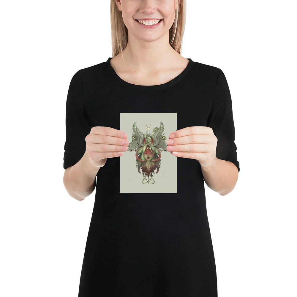 Angel, Matte Art Print Poster - Image 2