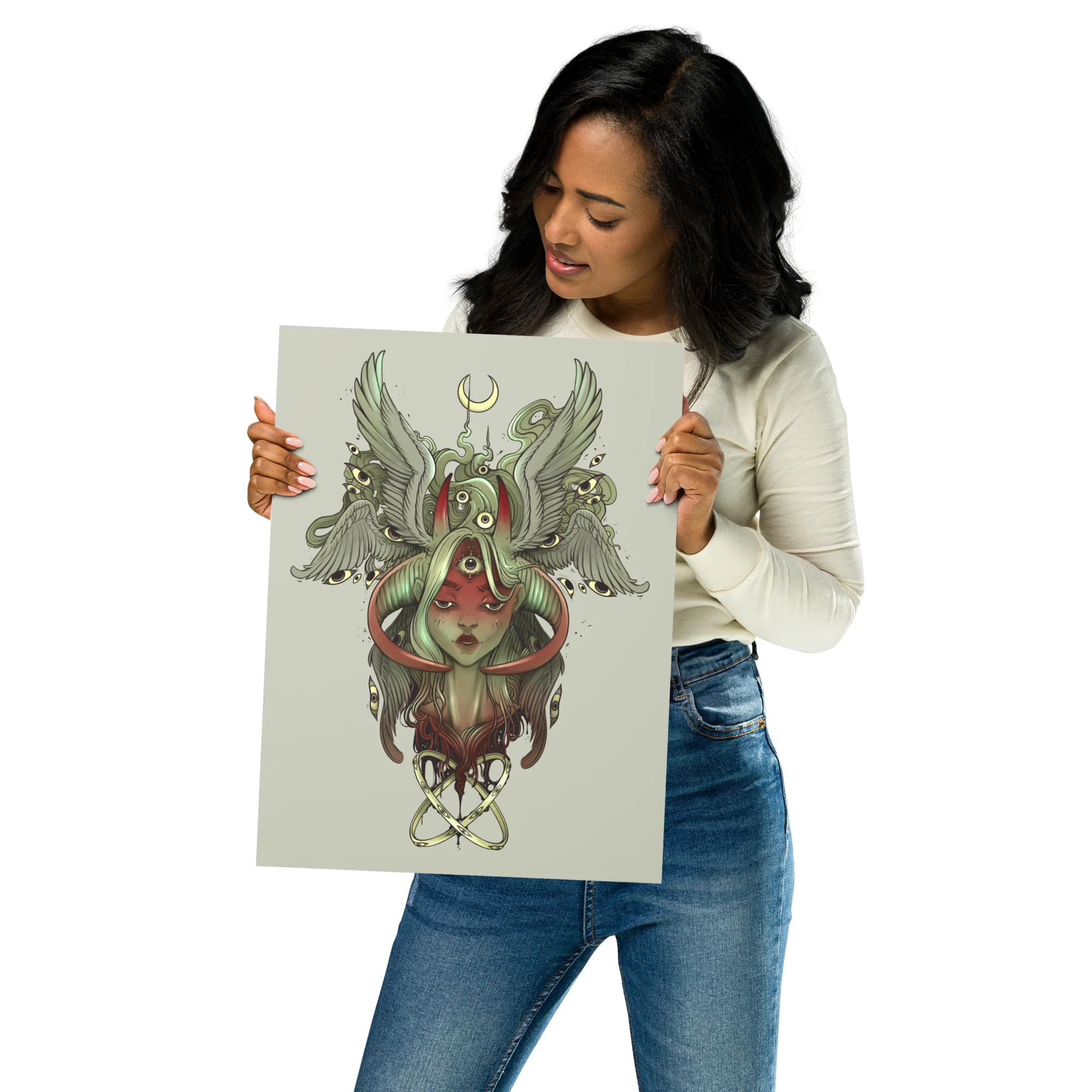 Angel, Matte Art Print Poster - Image 6