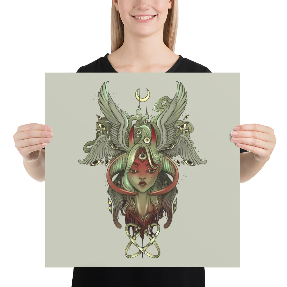 Angel, Matte Art Print Poster - Image 8