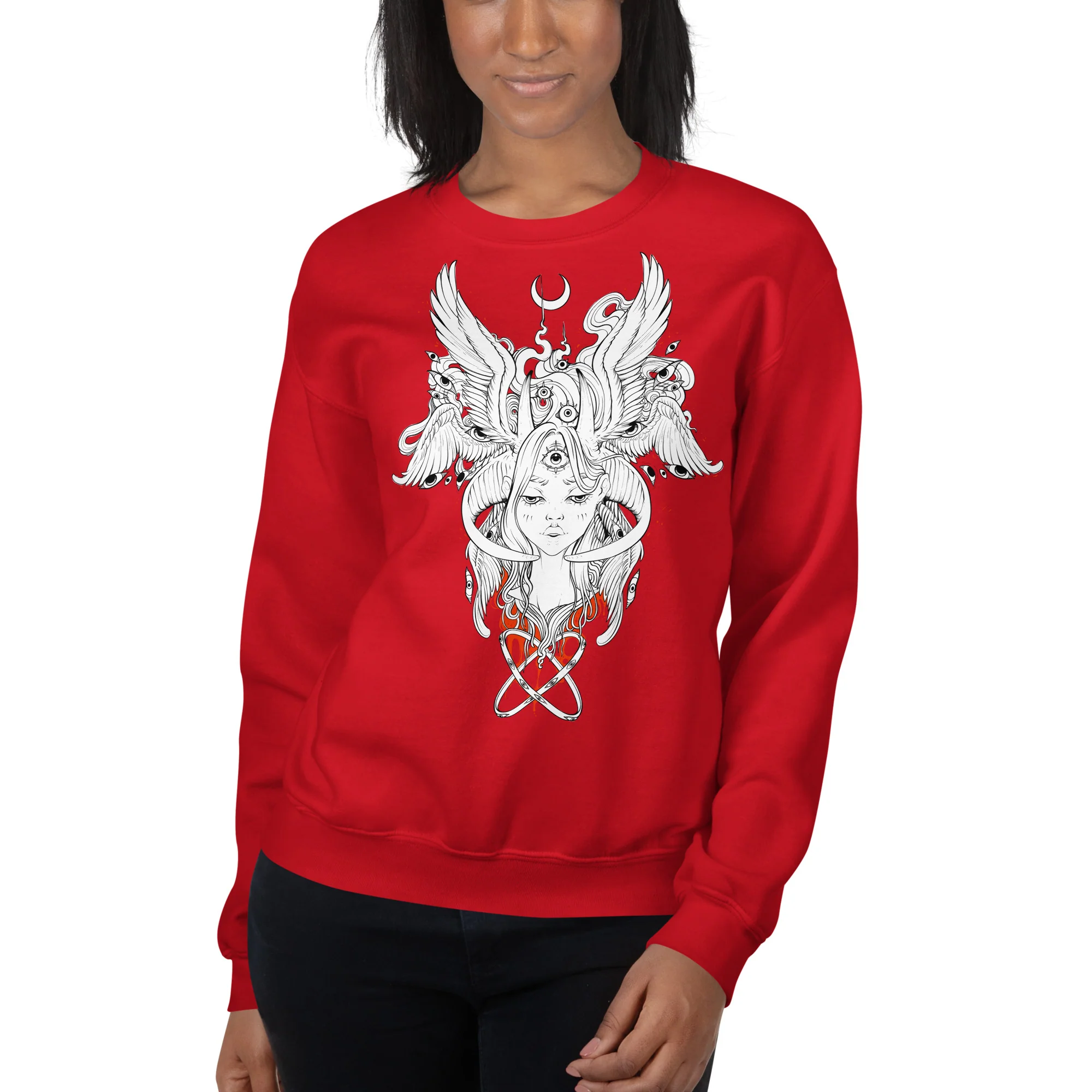 Angel, Unisex Sweatshirt - Image 7