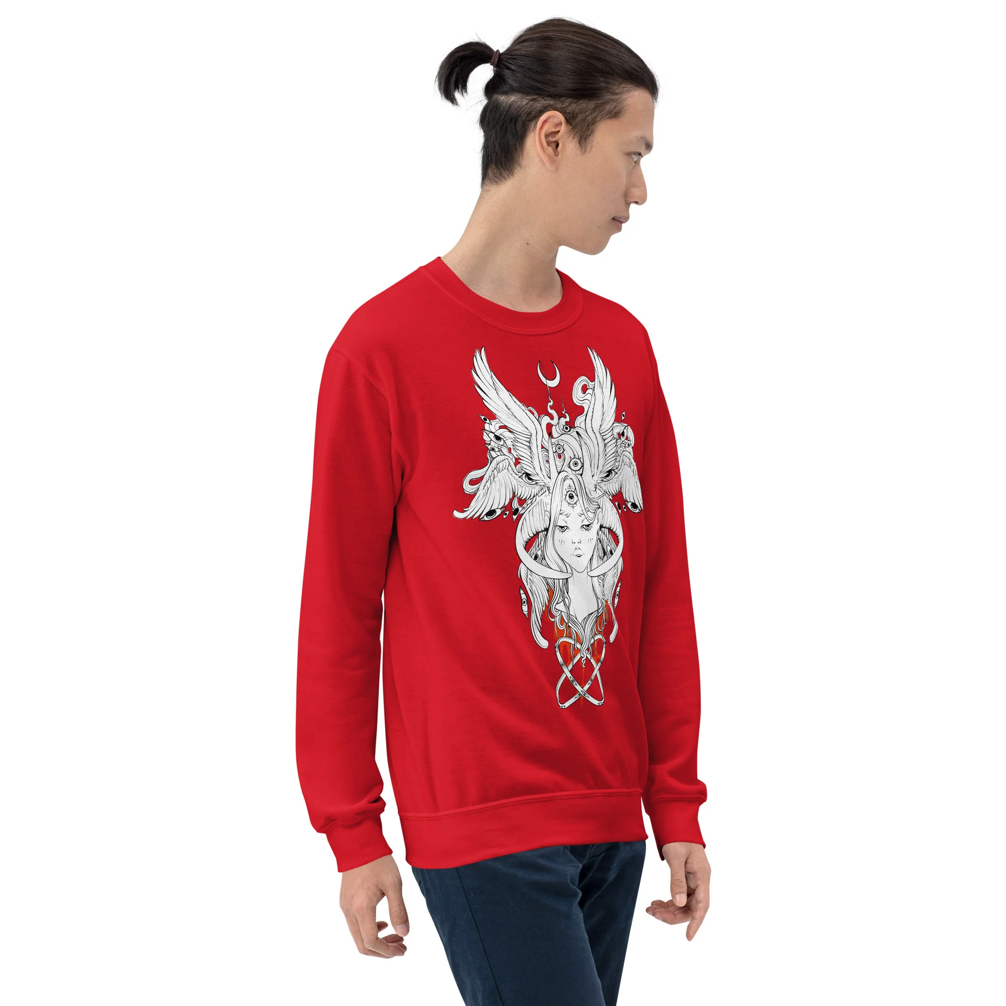 Angel, Unisex Sweatshirt - Image 8