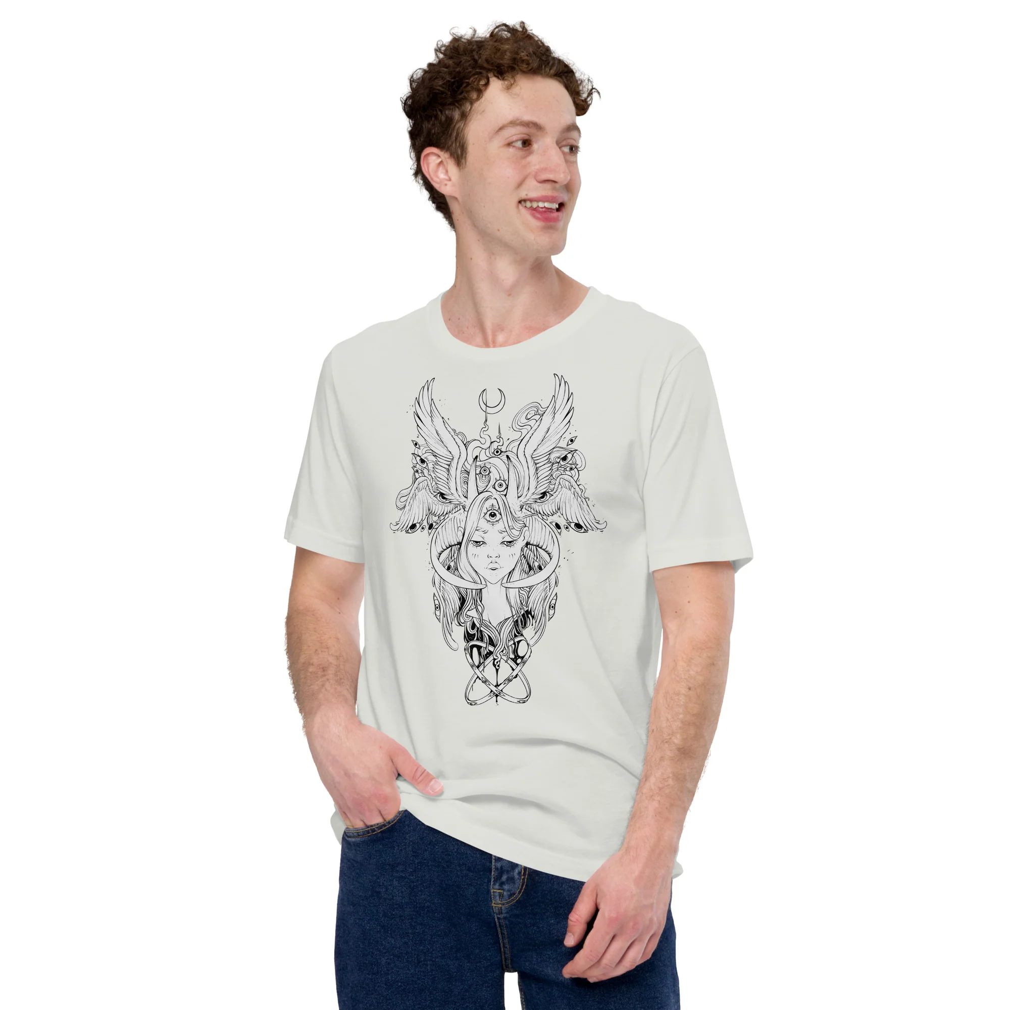 Fallen Angel, Unisex T-Shirt - Image 3
