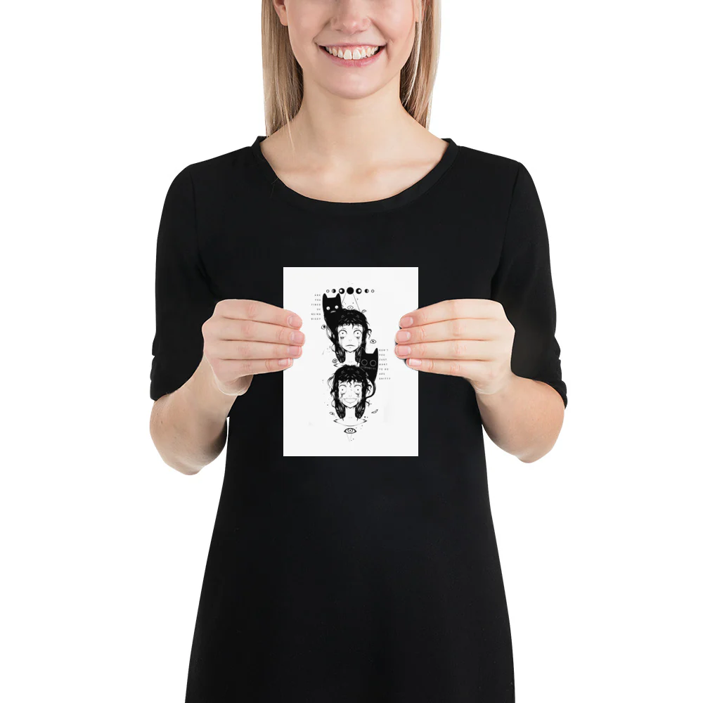 Are You Tired Of Being Nice Meme, Matte Art Print Poster - Image 2