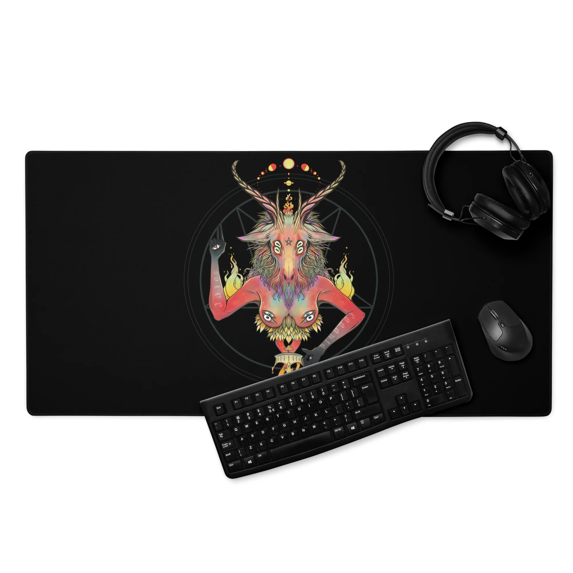 Baphomet, Gaming Mouse Pad - Image 10