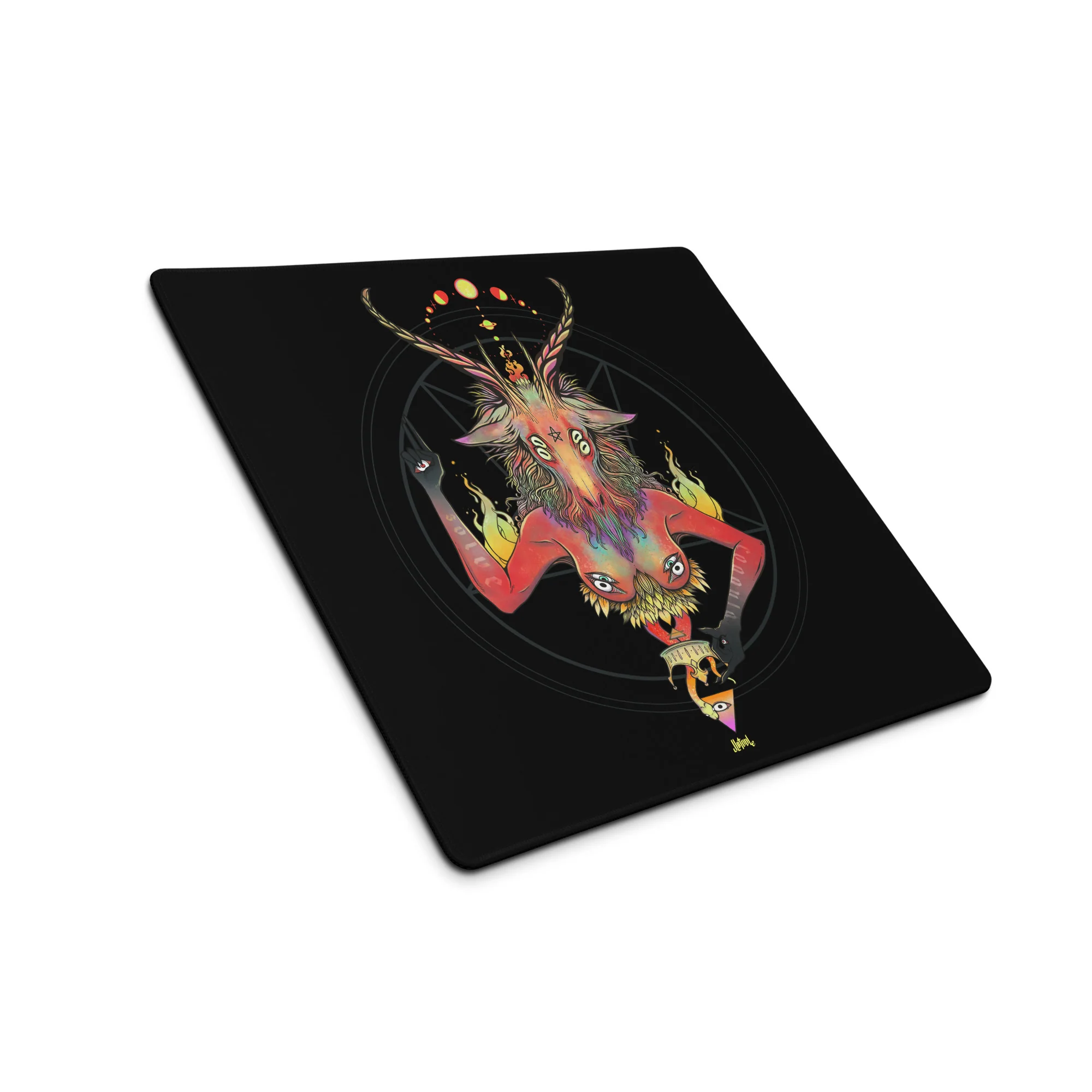 Baphomet, Gaming Mouse Pad - Image 3