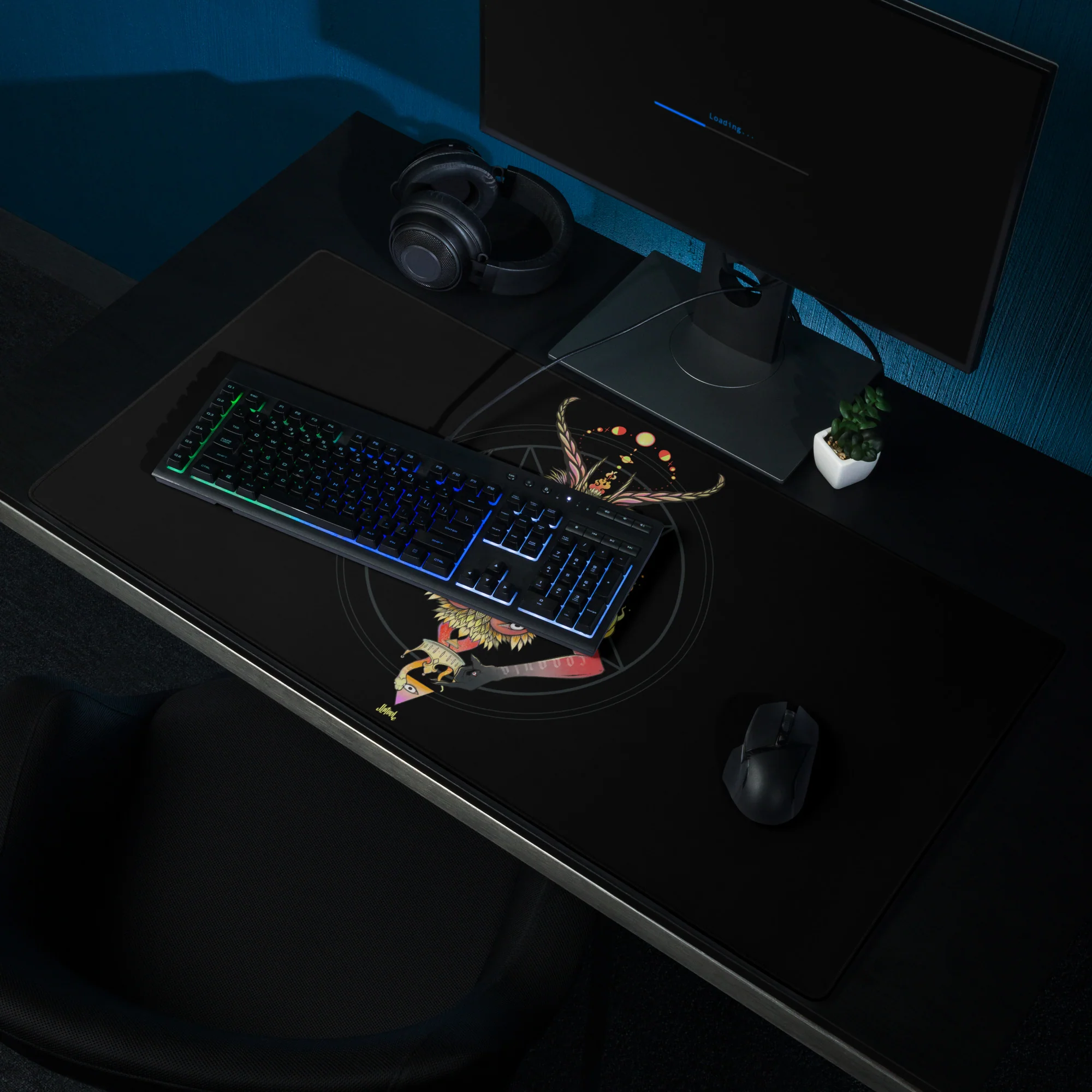 Baphomet, Gaming Mouse Pad - Image 9