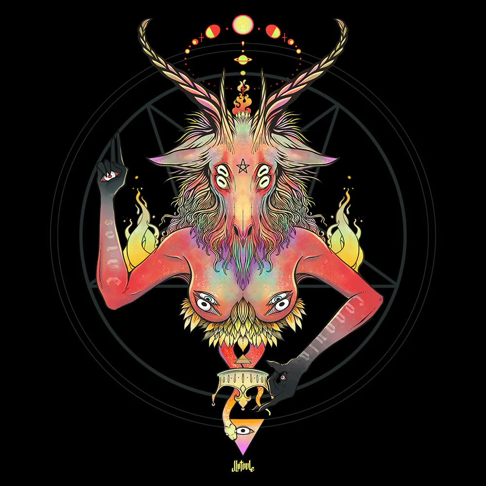 Baphomet, Matte Art Print Poster
