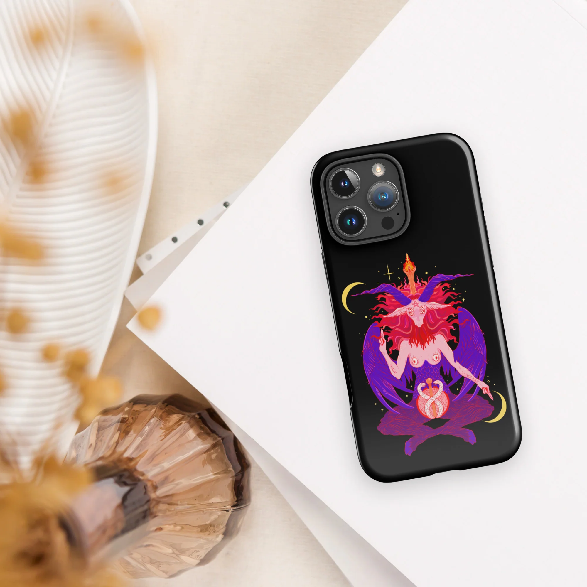 Baphomet, Tough Case for iPhone® - Image 6