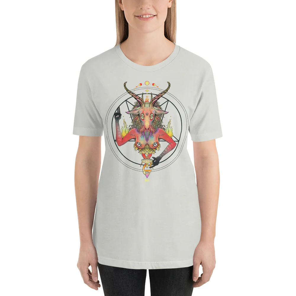Baphomet, Unisex T-Shirt - Image 3
