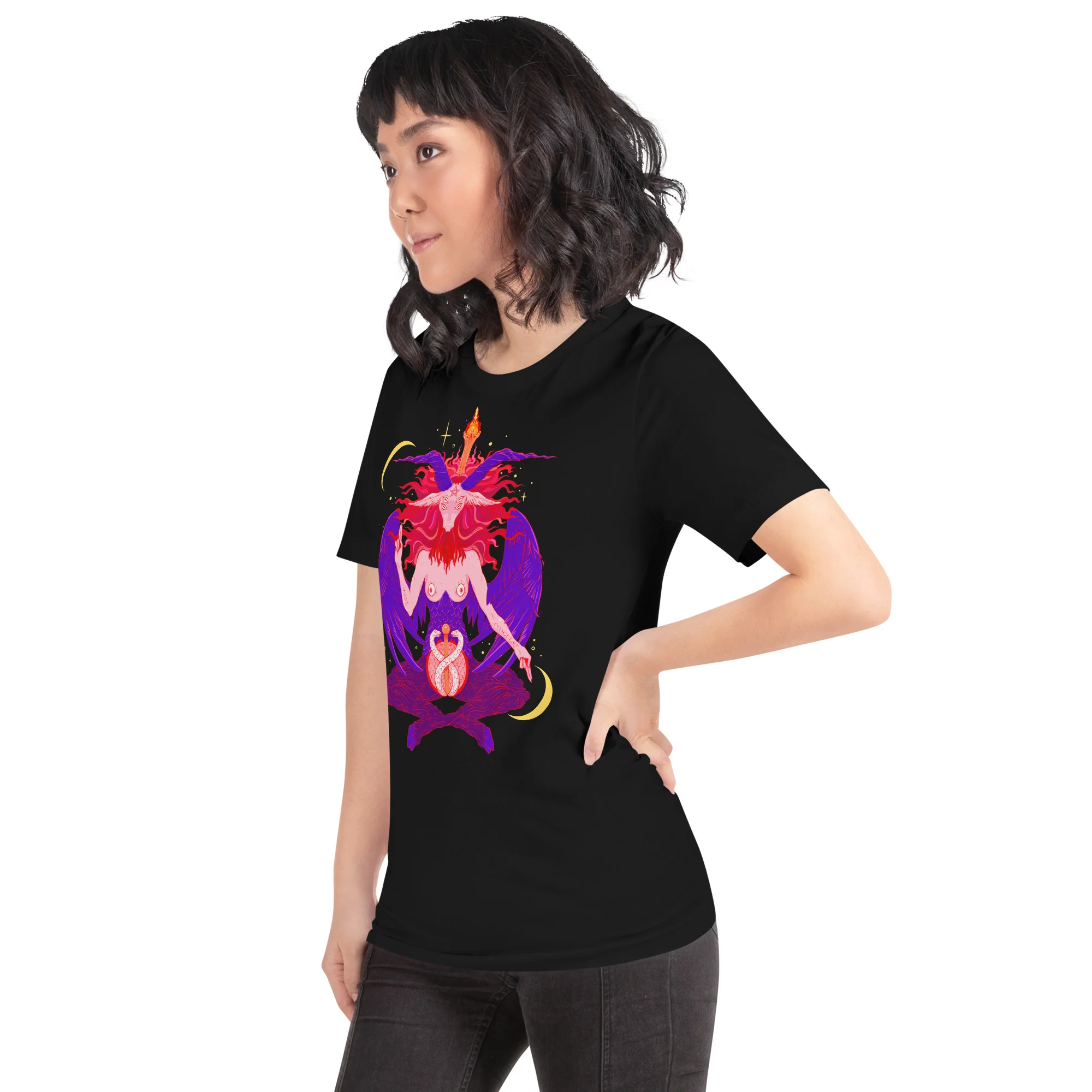 Baphomet, Unisex T-Shirt - Image 3
