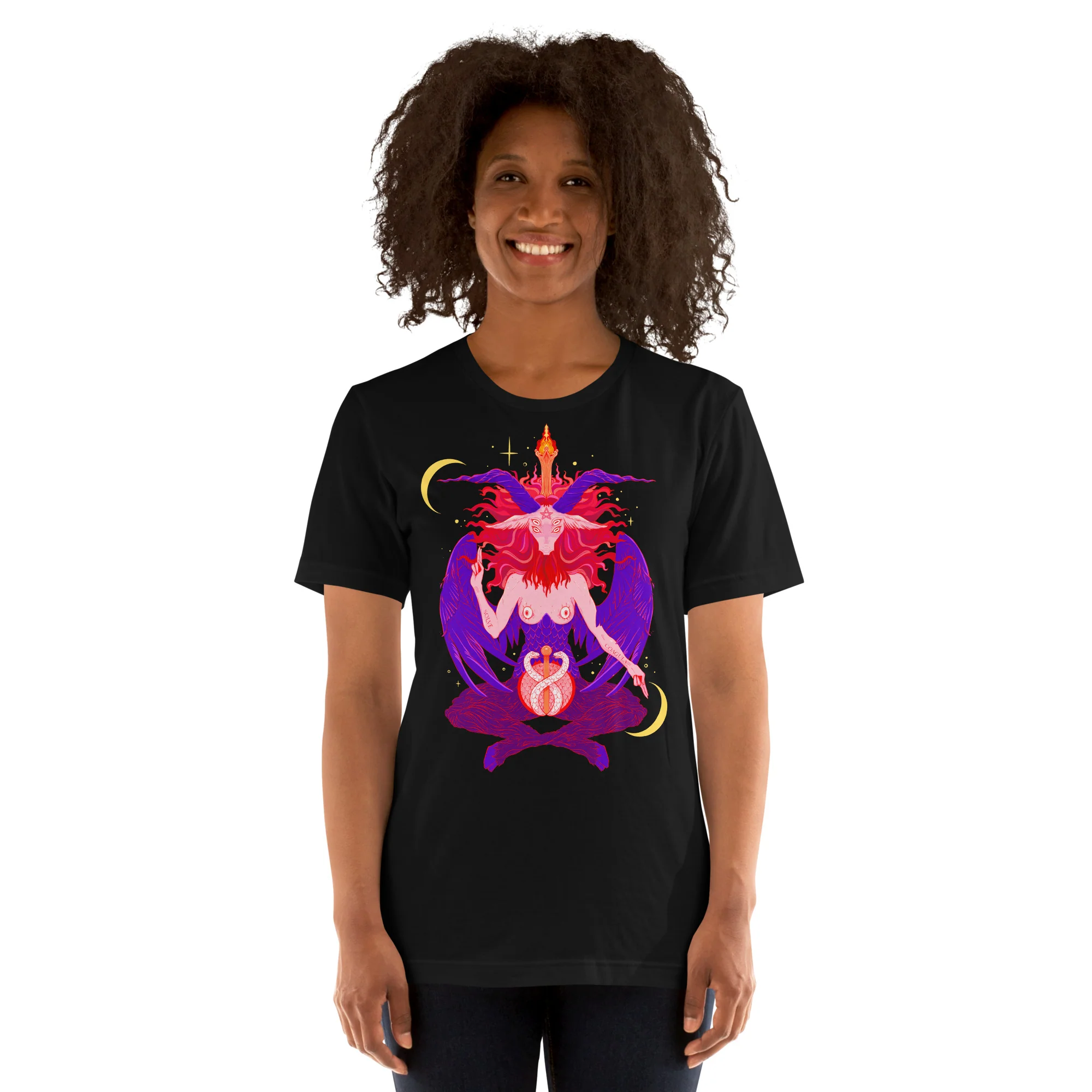 Baphomet, Unisex T-Shirt - Image 5