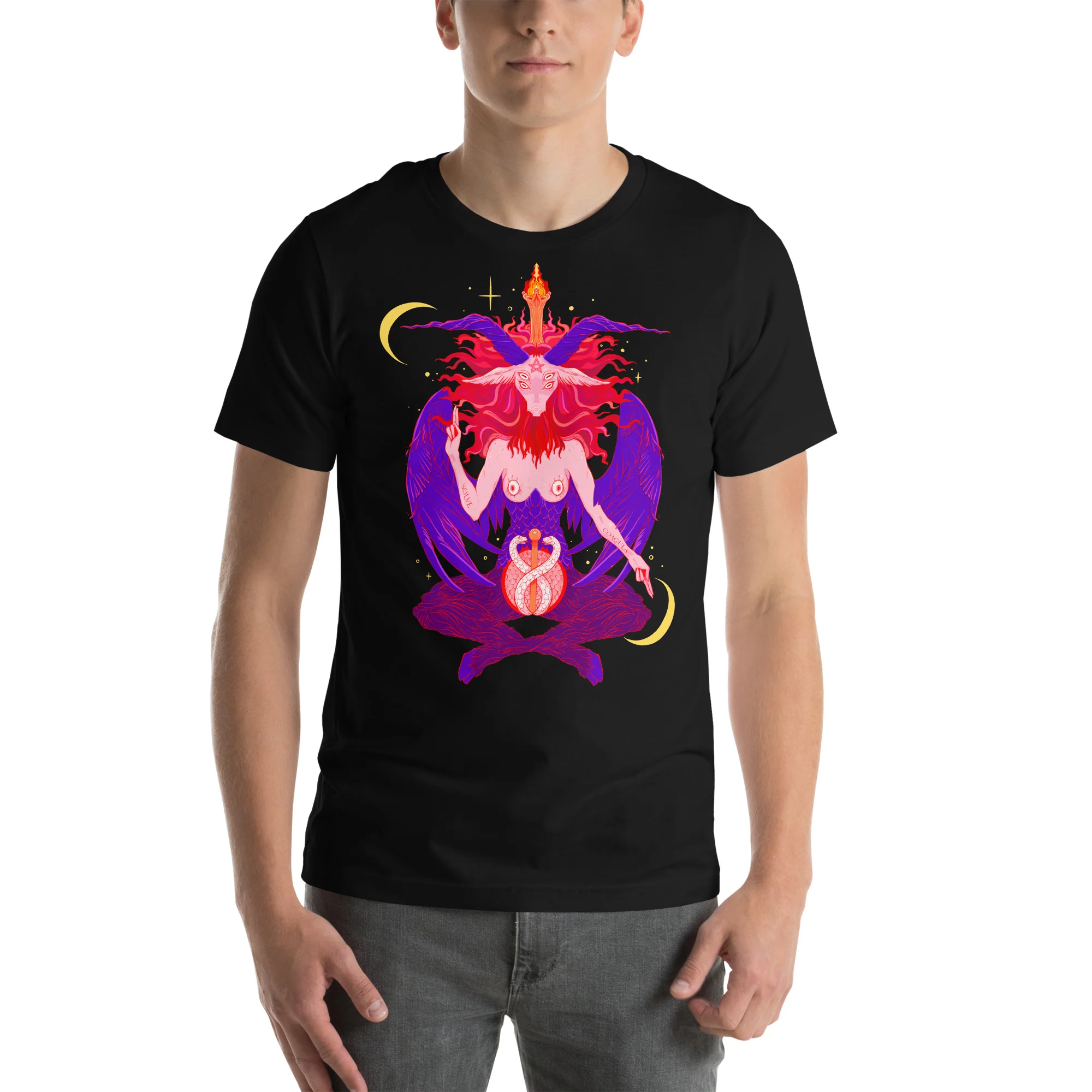 Baphomet, Unisex T-Shirt - Image 6