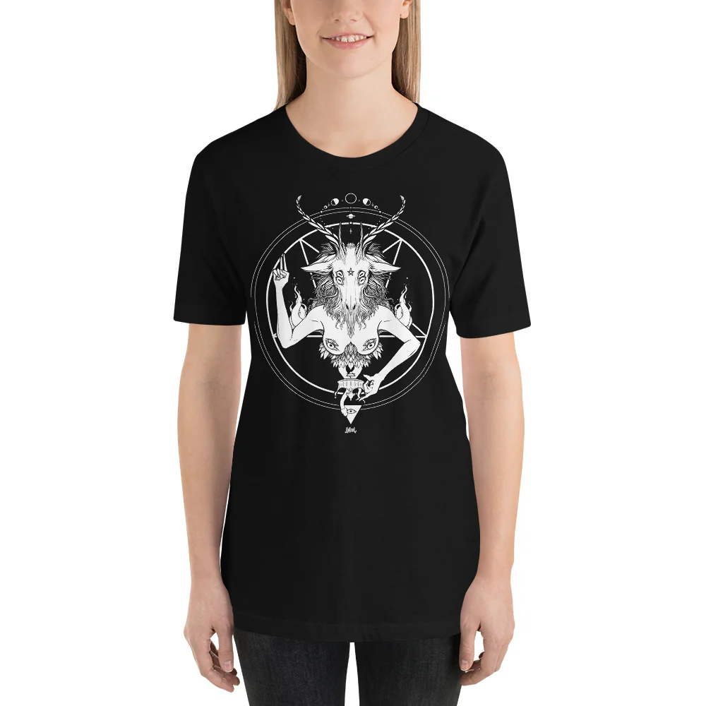 Baphomet, Unisex T-Shirt - Image 3