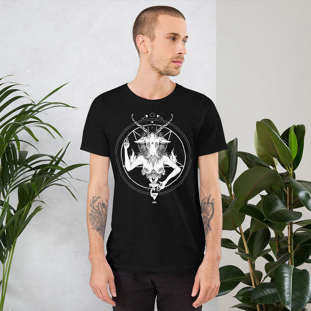 Baphomet, Unisex T-Shirt - Image 5