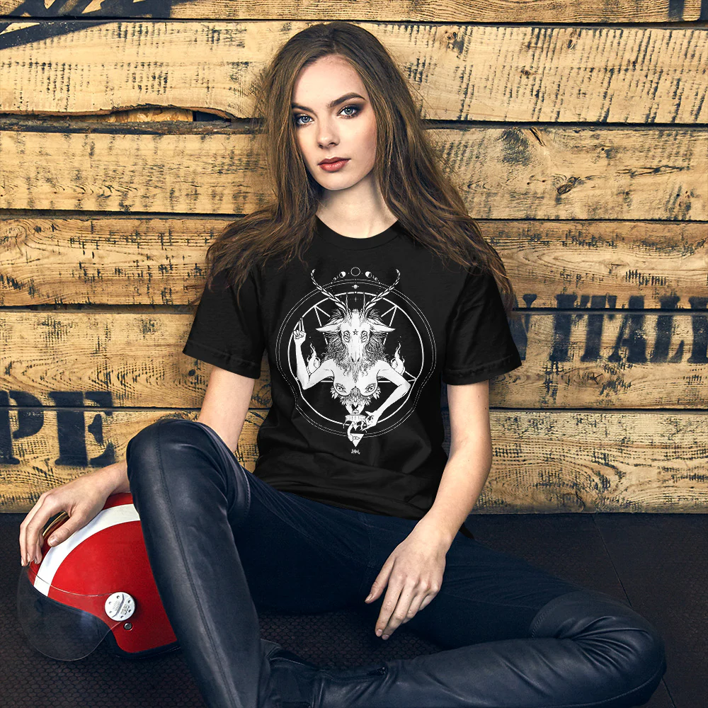 Baphomet, Unisex T-Shirt - Image 6