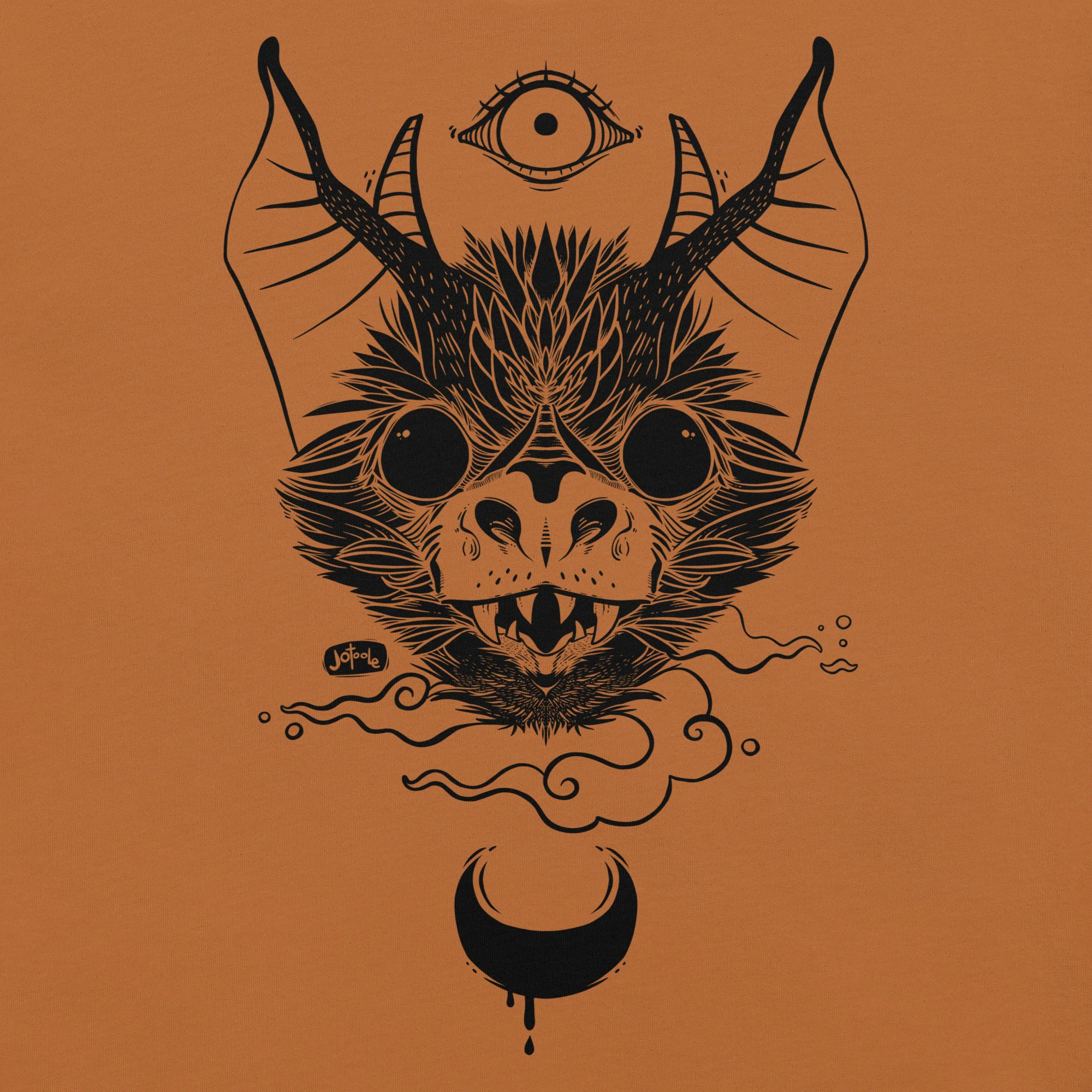 Bat, Unisex T-Shirt - Image 2