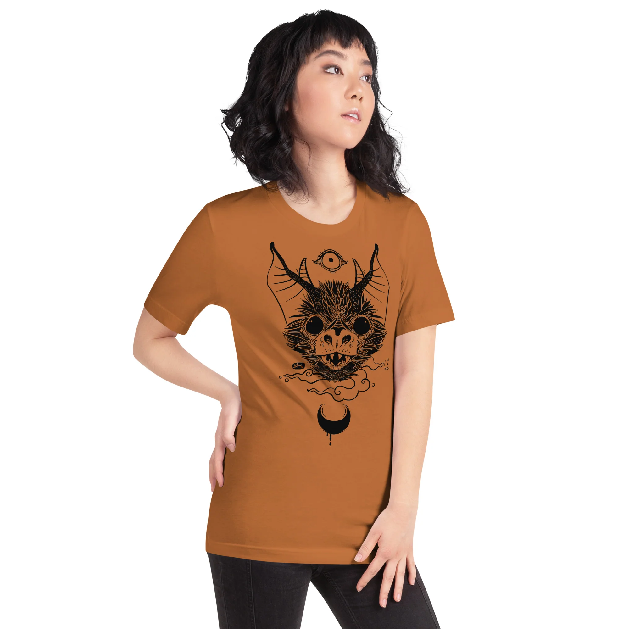 Bat, Unisex T-Shirt - Image 3