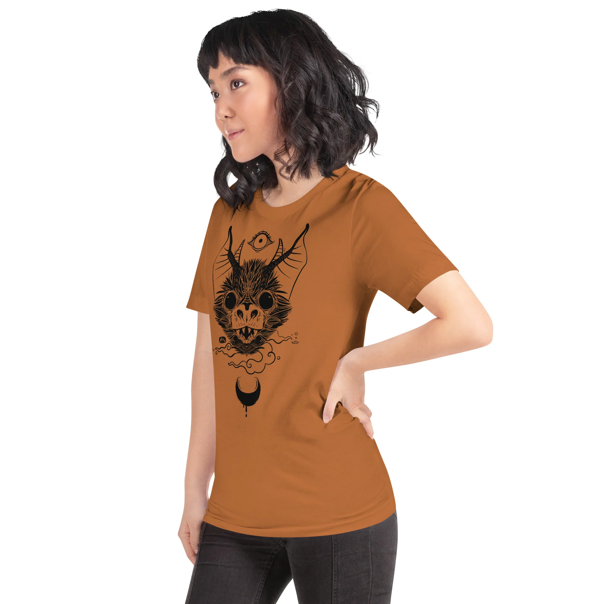 Bat, Unisex T-Shirt - Image 4