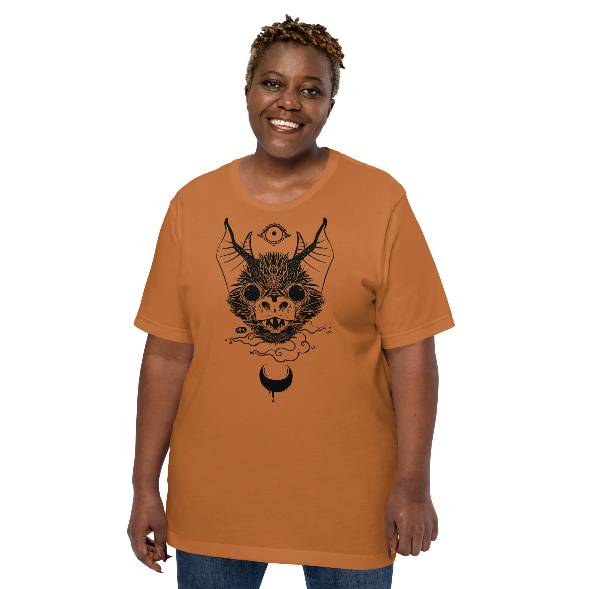 Bat, Unisex T-Shirt - Image 8