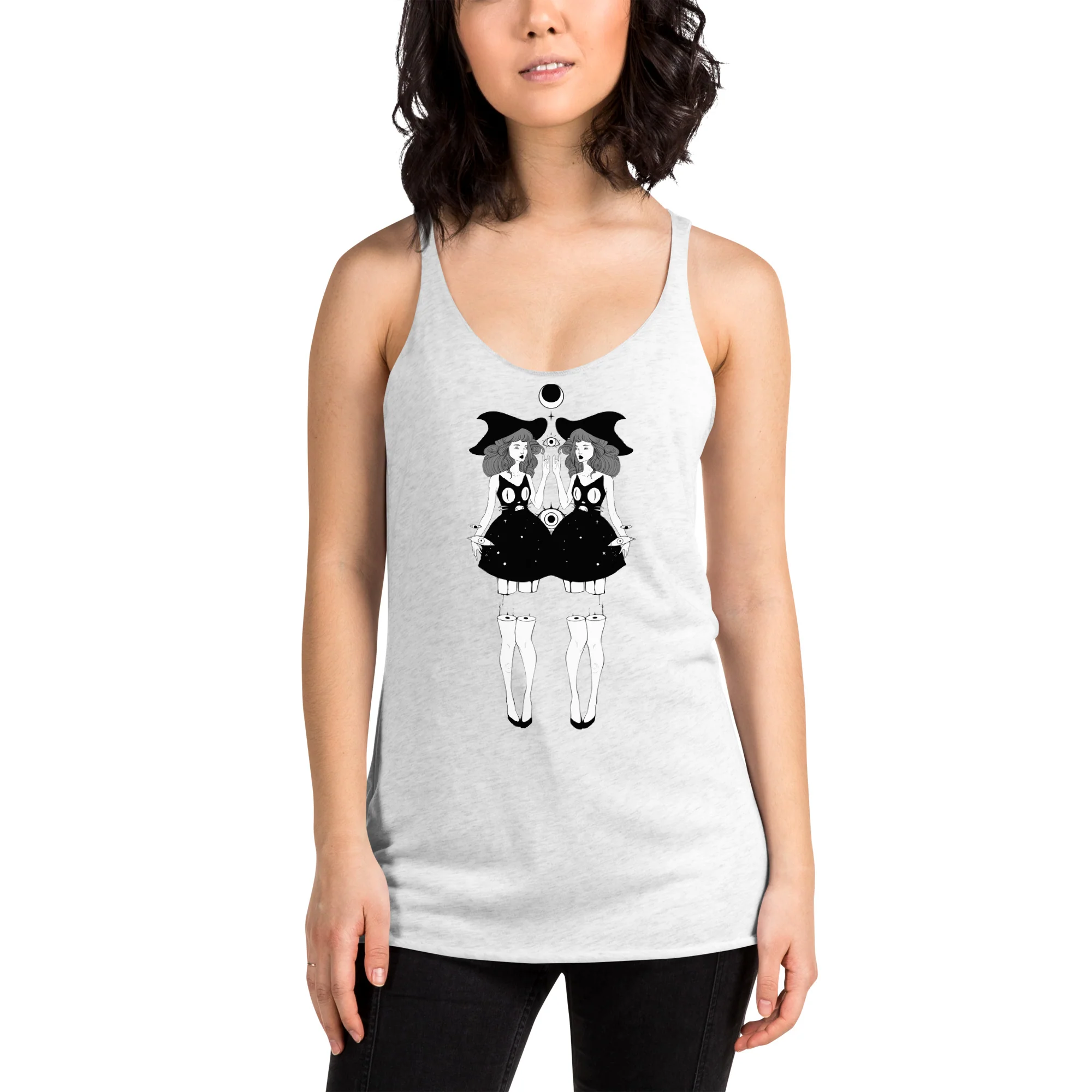 Best Witches, Racerback Tank Top - Image 2