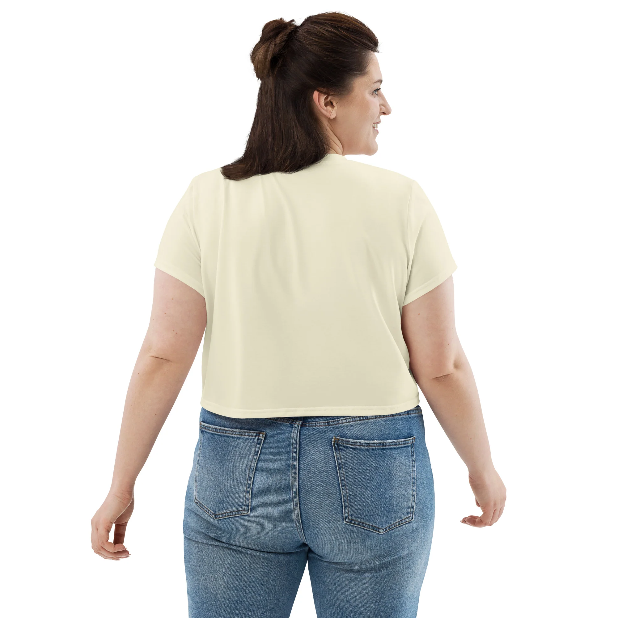 Biblically Accurate Angel Seraphim, Sublimation Crop Top - Image 4