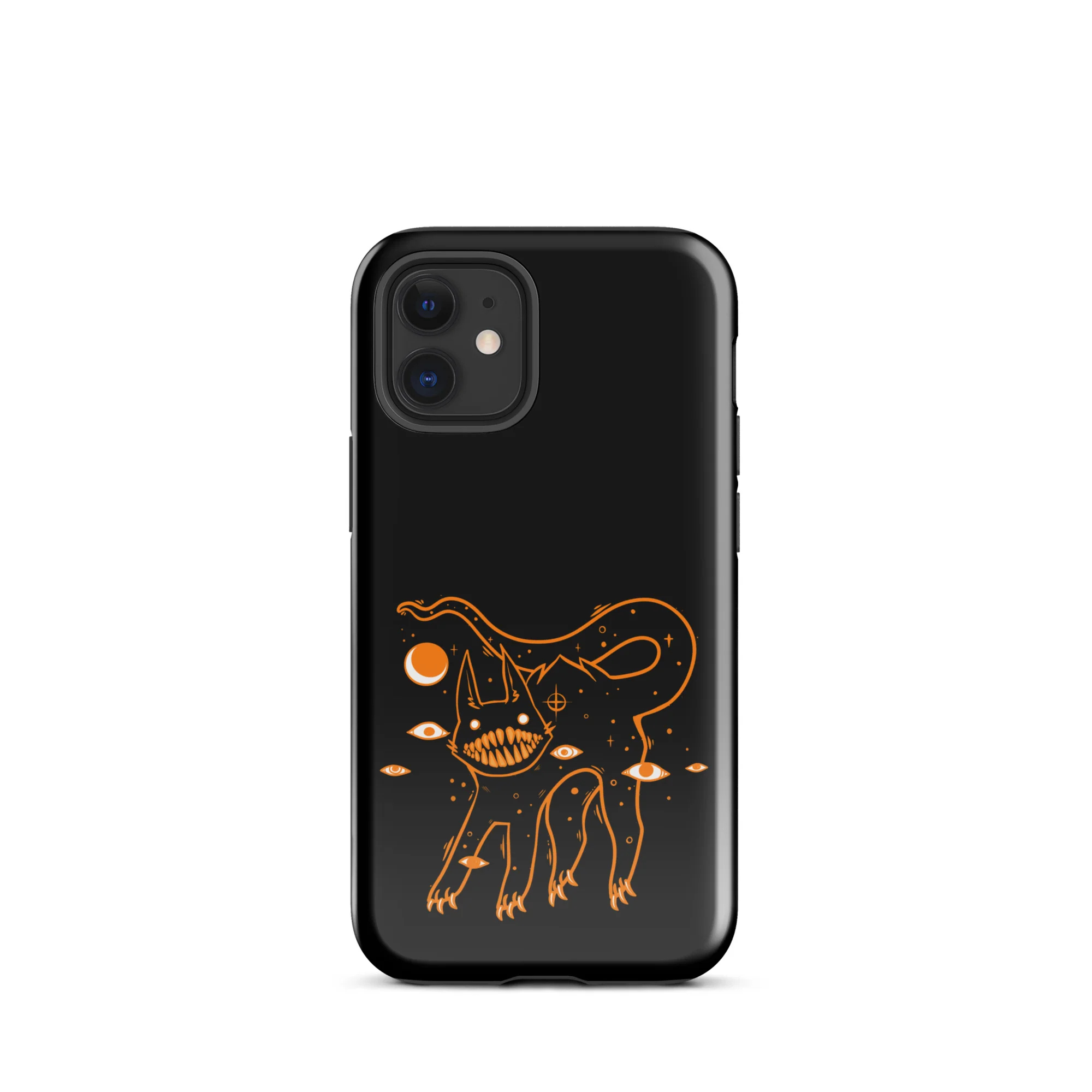 Big Teeth Black Cat, Tough Case for iPhone® - Image 10