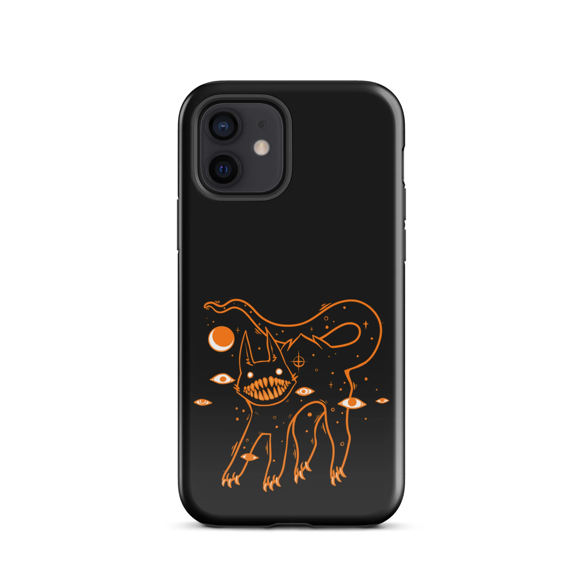 Big Teeth Black Cat, Tough Case for iPhone® - Image 11