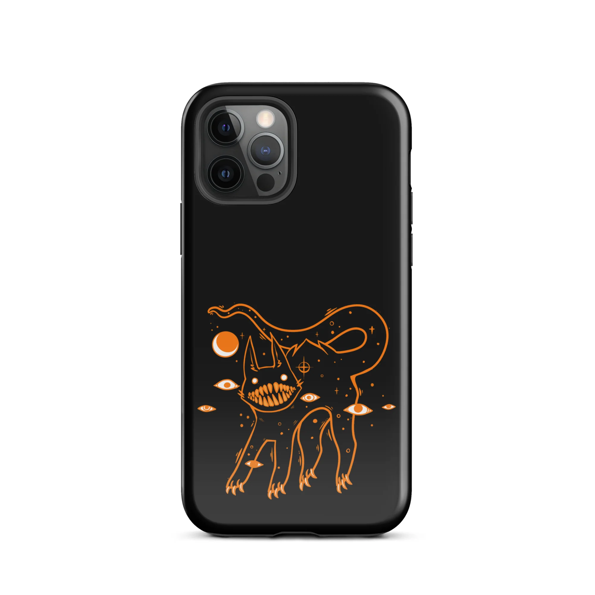 Big Teeth Black Cat, Tough Case for iPhone® - Image 12