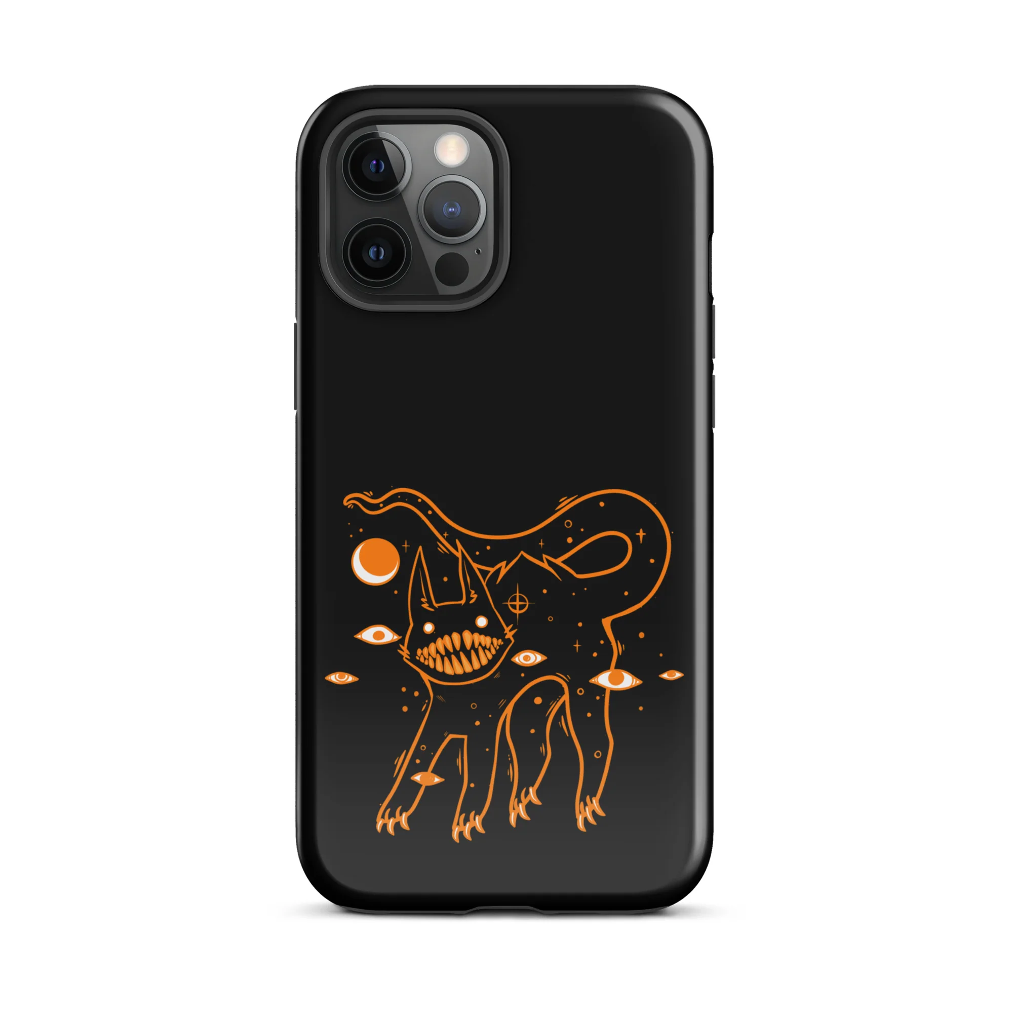 Big Teeth Black Cat, Tough Case for iPhone® - Image 13