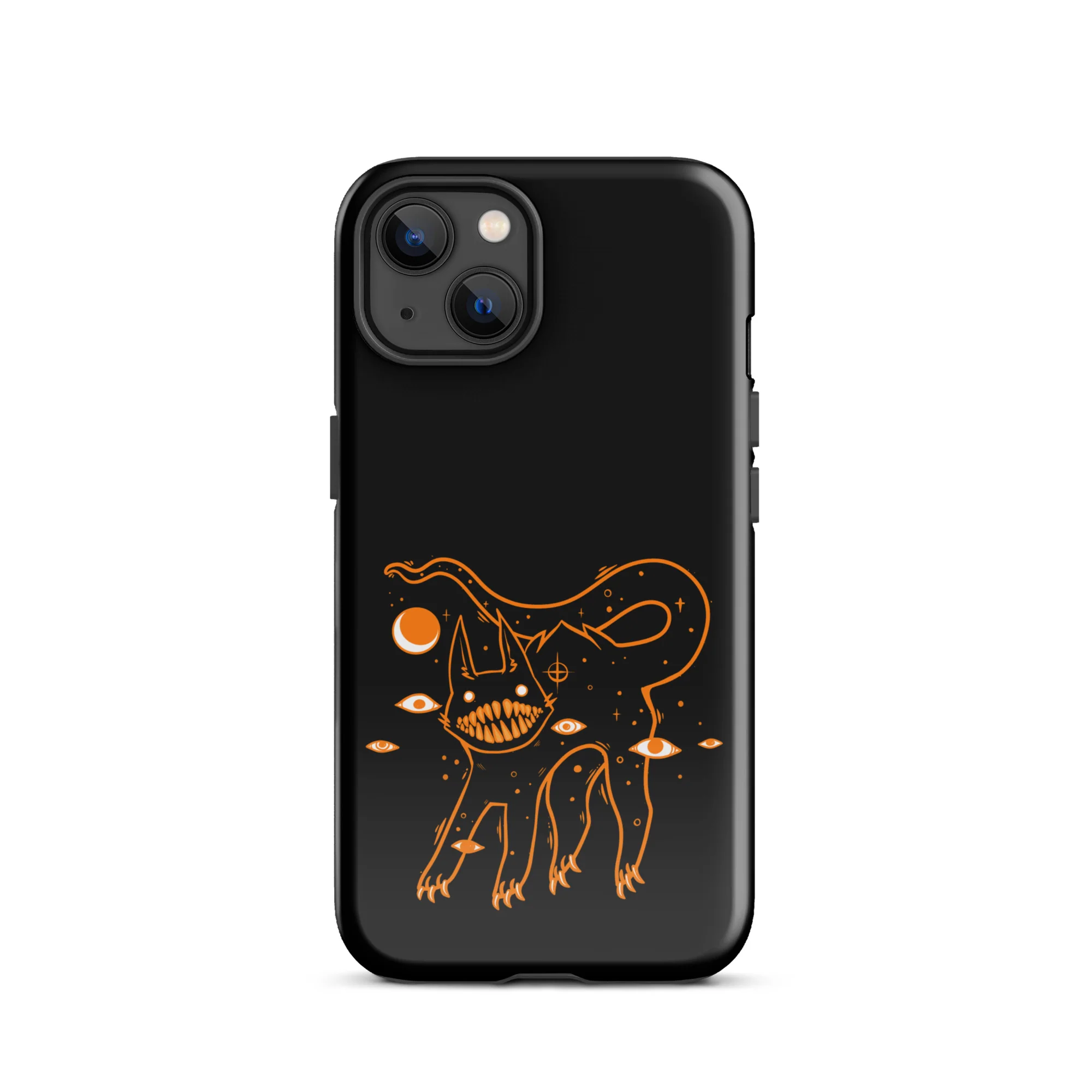 Big Teeth Black Cat, Tough Case for iPhone® - Image 15