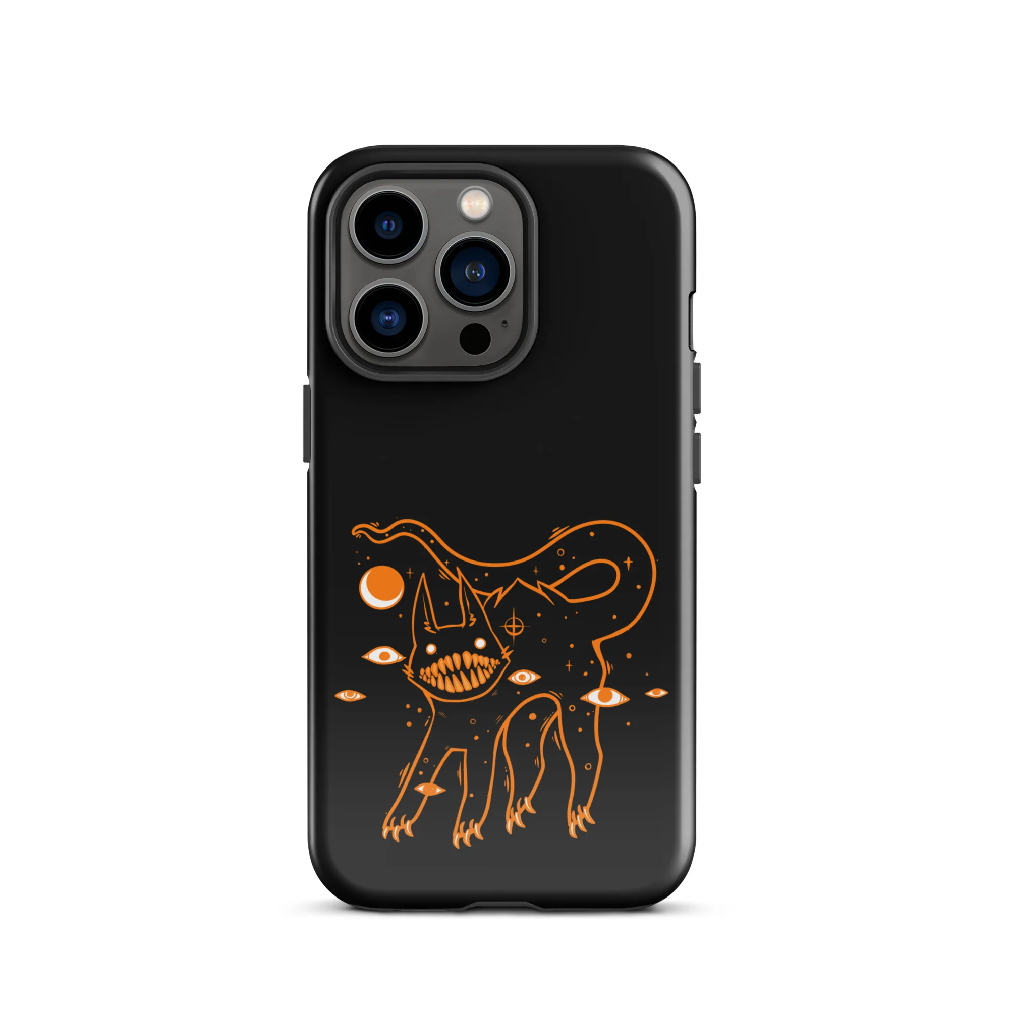 Big Teeth Black Cat, Tough Case for iPhone® - Image 16