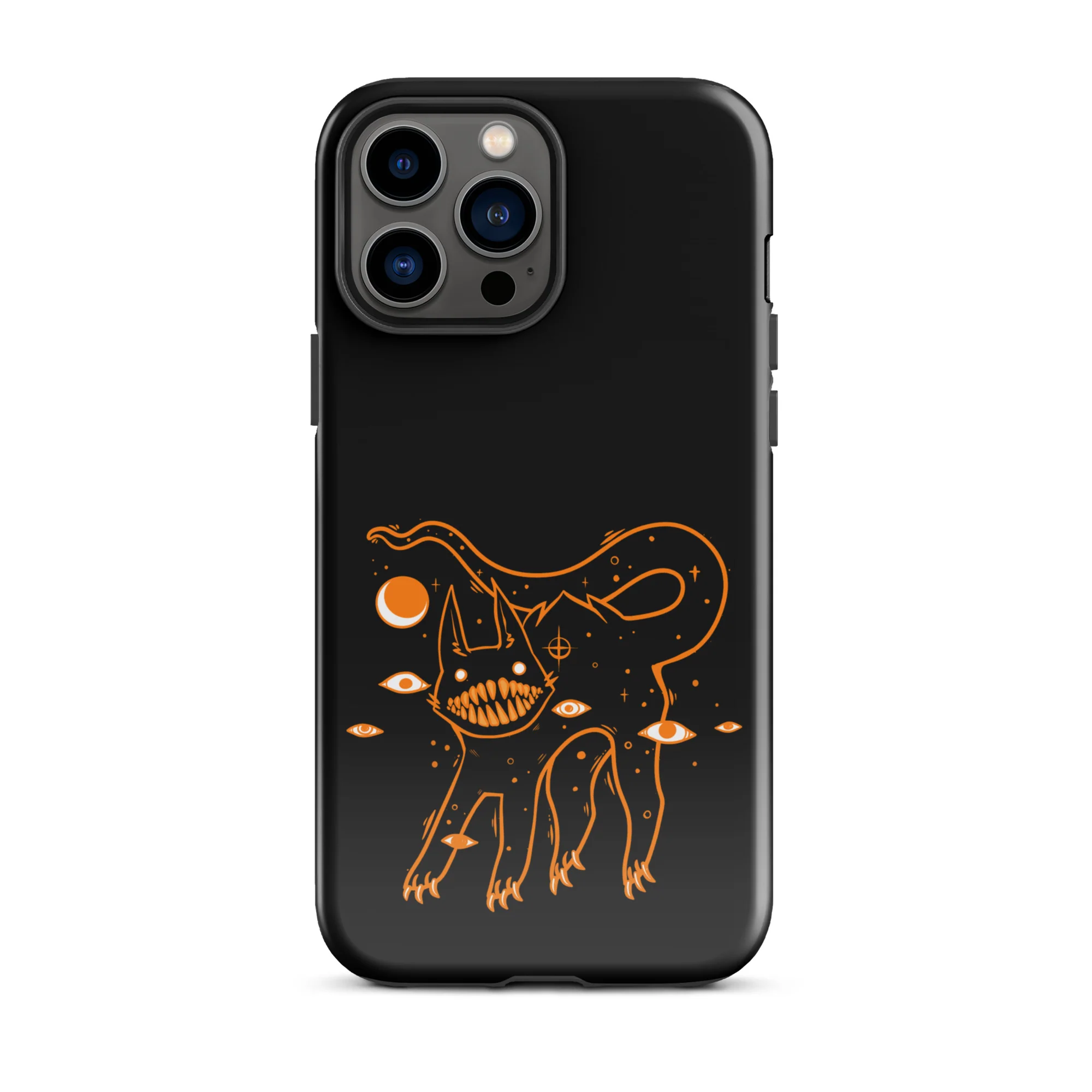 Big Teeth Black Cat, Tough Case for iPhone® - Image 17