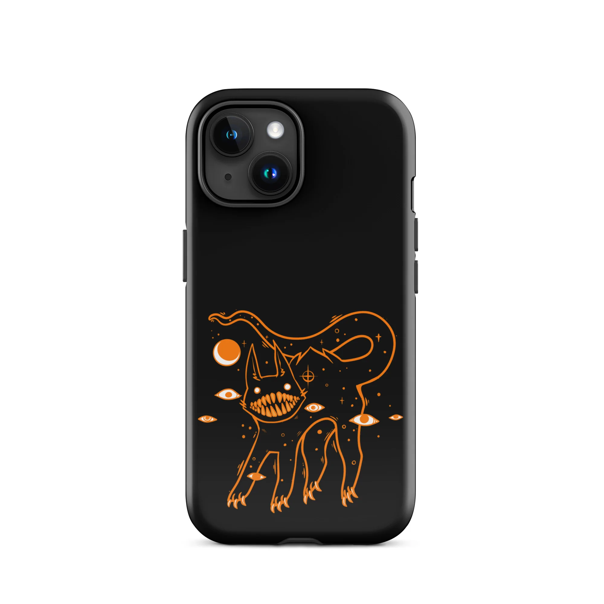 Big Teeth Black Cat, Tough Case for iPhone® - Image 22