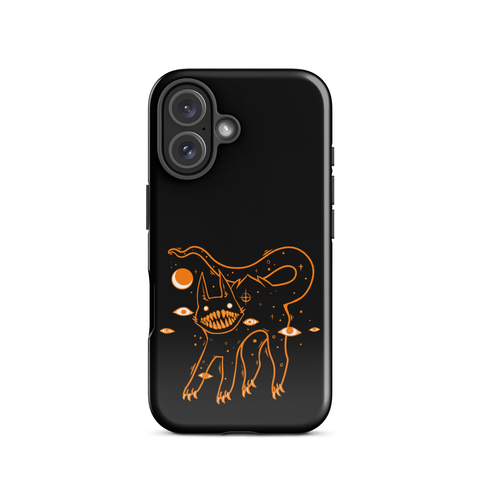 Big Teeth Black Cat, Tough Case for iPhone® - Image 26