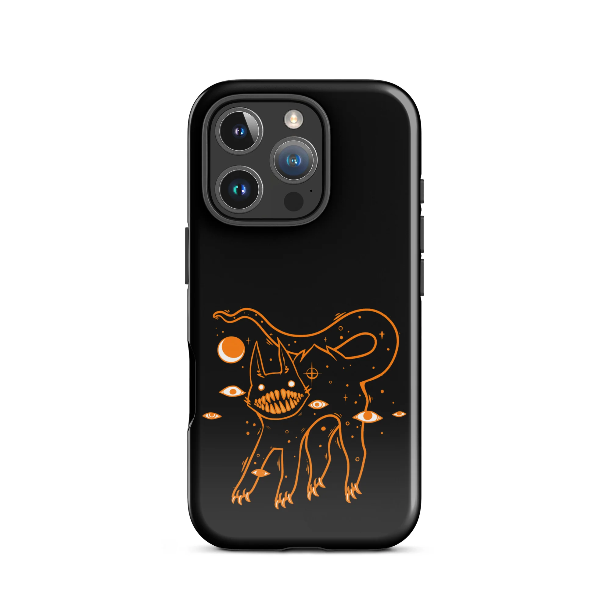 Big Teeth Black Cat, Tough Case for iPhone® - Image 27