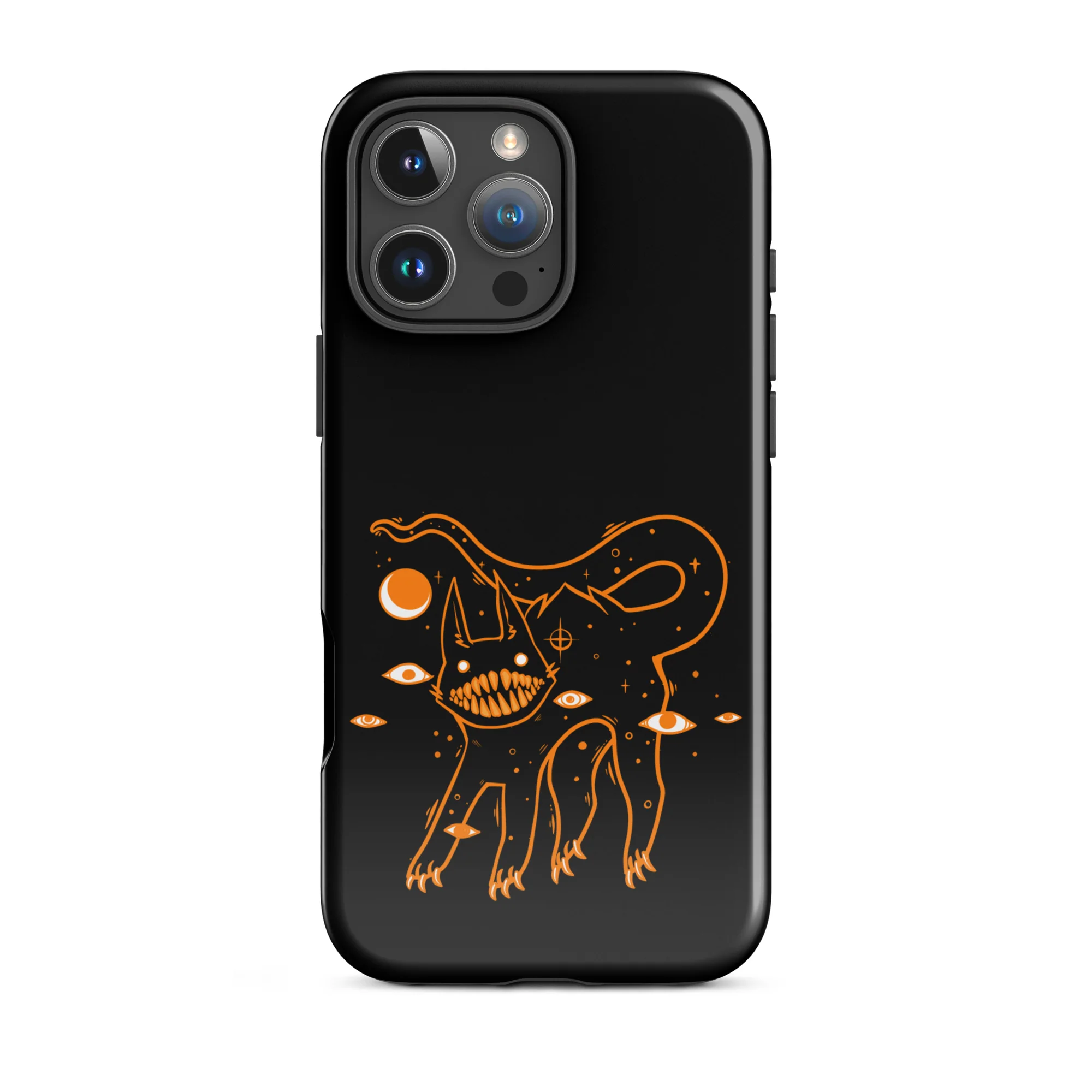 Big Teeth Black Cat, Tough Case for iPhone® - Image 28