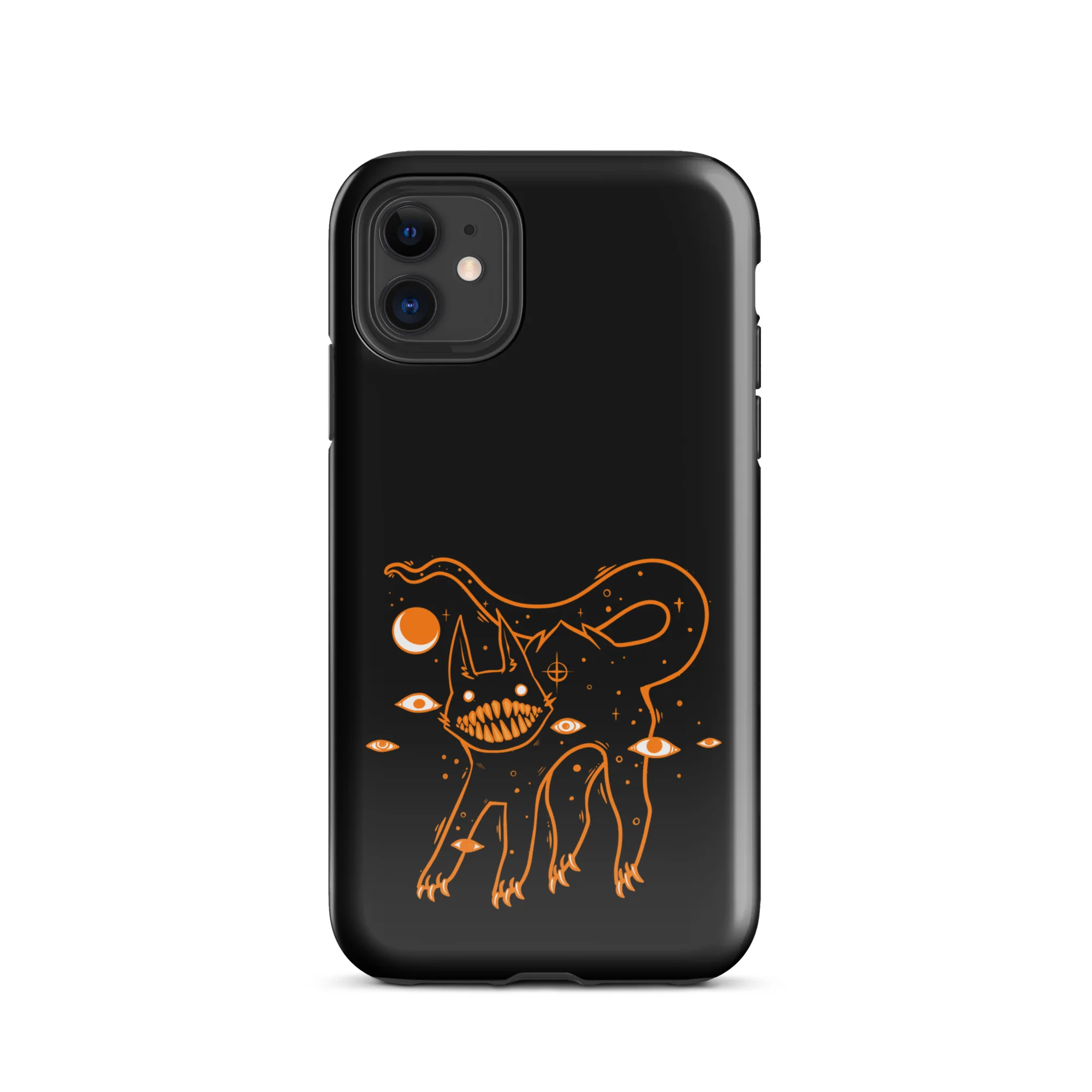 Big Teeth Black Cat, Tough Case for iPhone® - Image 7