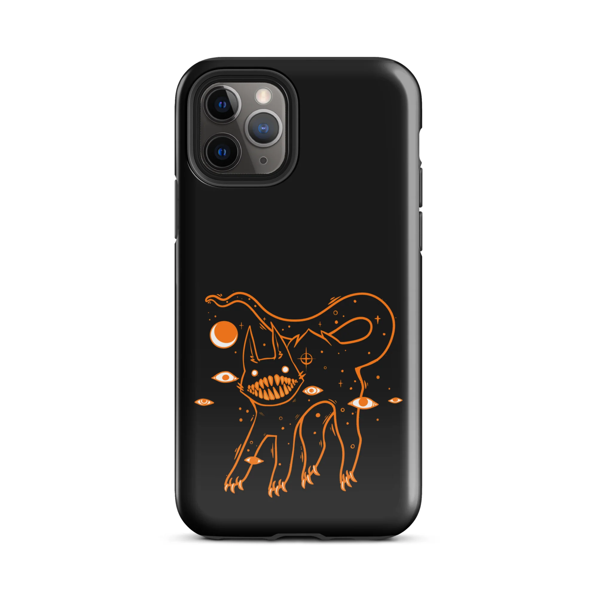 Big Teeth Black Cat, Tough Case for iPhone® - Image 8