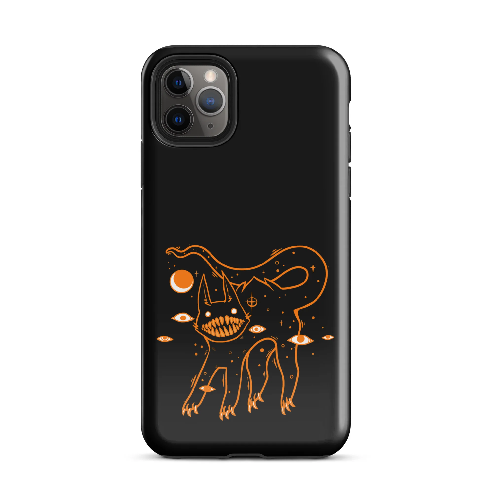 Big Teeth Black Cat, Tough Case for iPhone® - Image 9