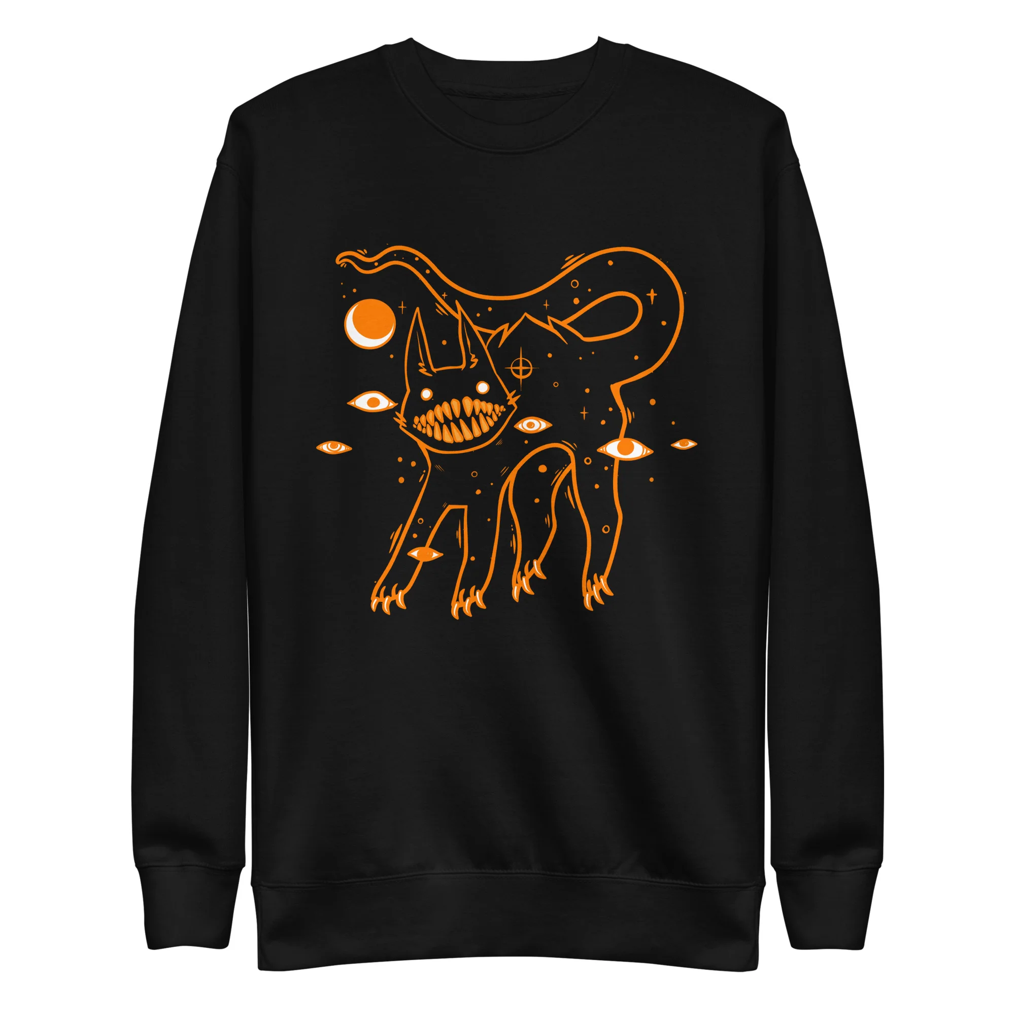 Big Teeth Cat, Premium Unisex Sweatshirt