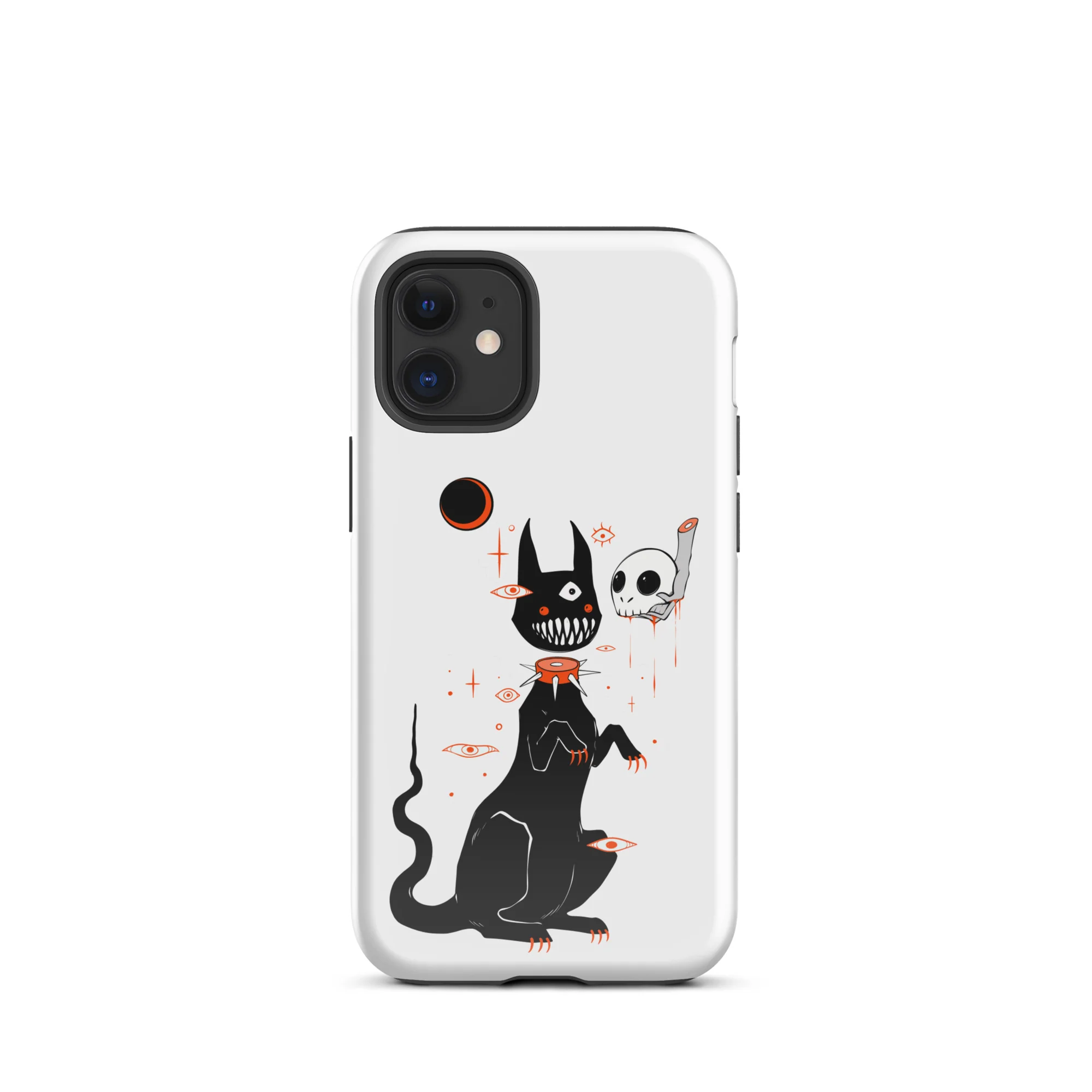 Black Cat And Skull, Tough Case for iPhone® - Image 5
