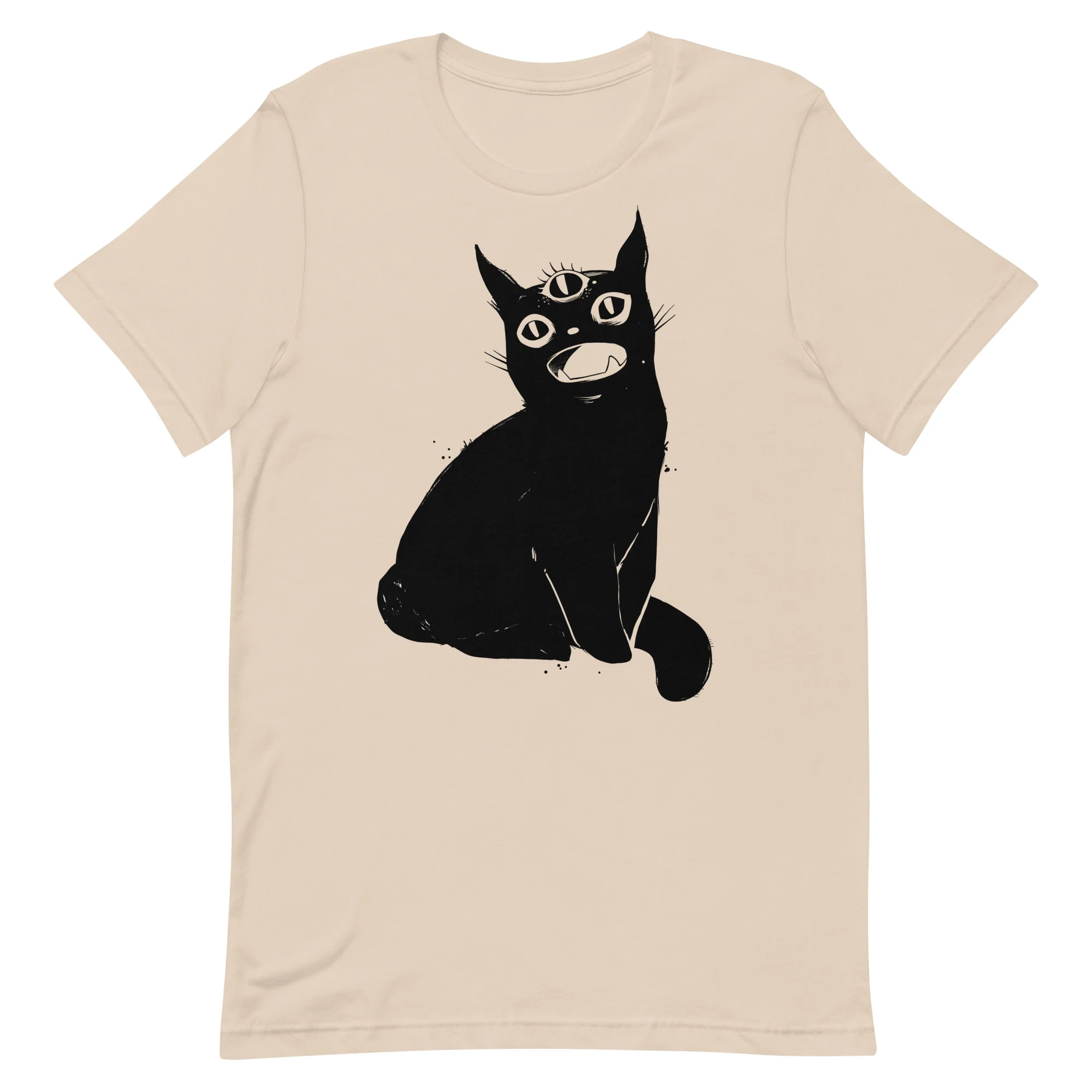 Black Cat, Unisex T-Shirt - Image 6