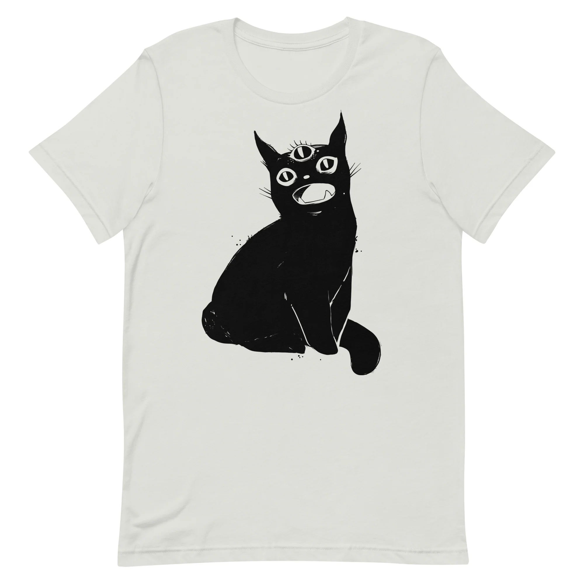Black Cat, Unisex T-Shirt - Image 7
