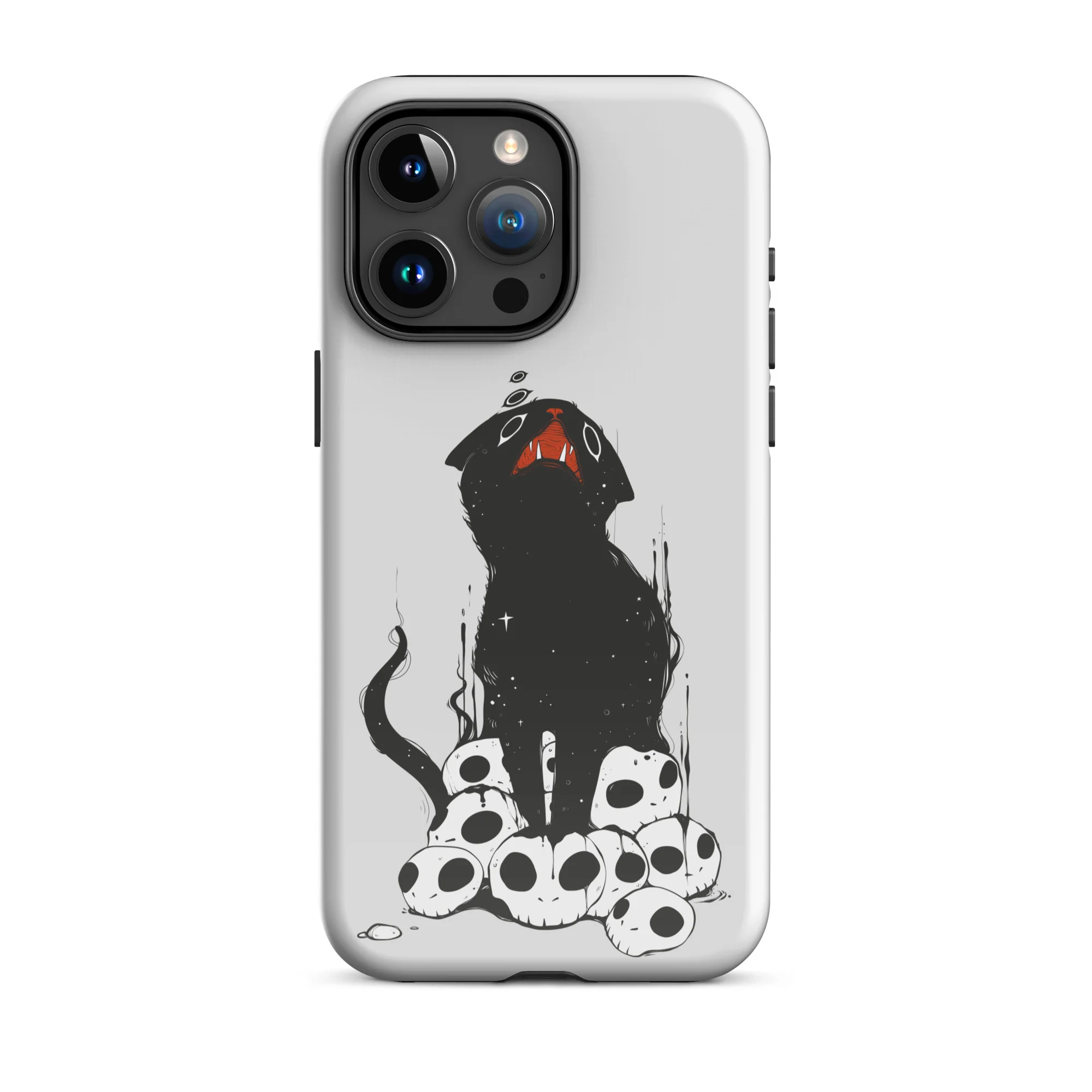 Cat And Skulls 2, Tough Case for iPhone®